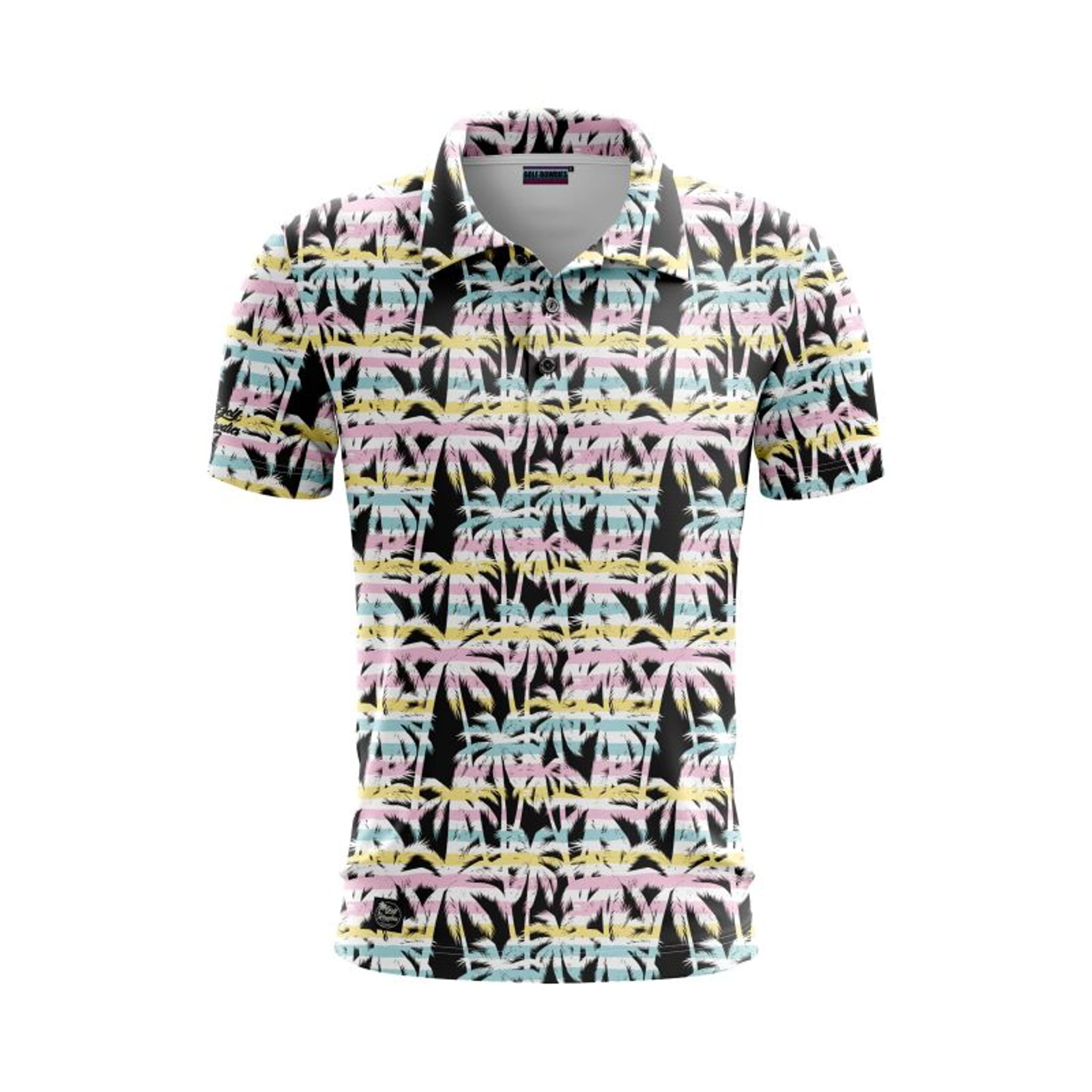 Golf Rowdies Palmen Polo Herren