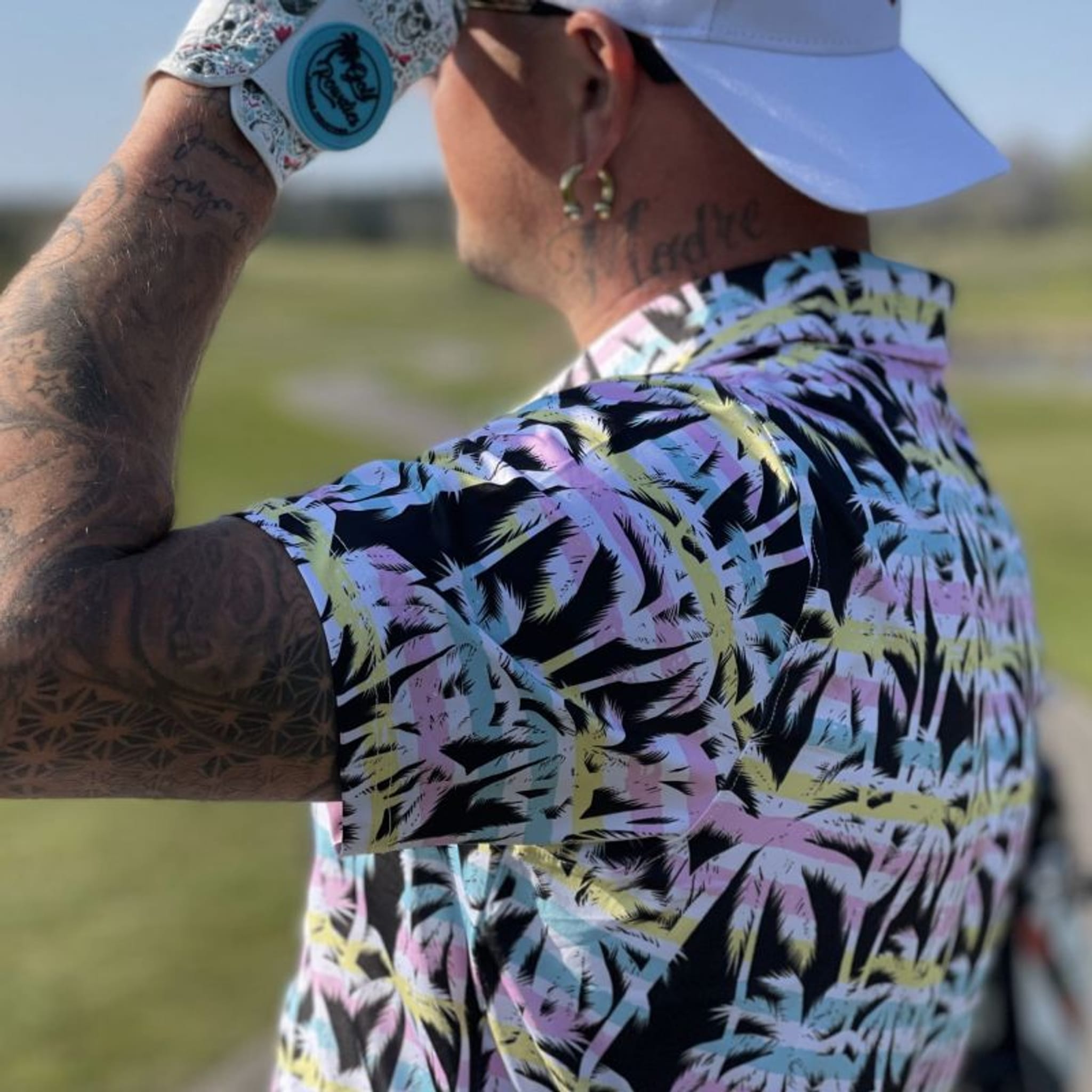Golf Rowdies Palmen Polo Herren