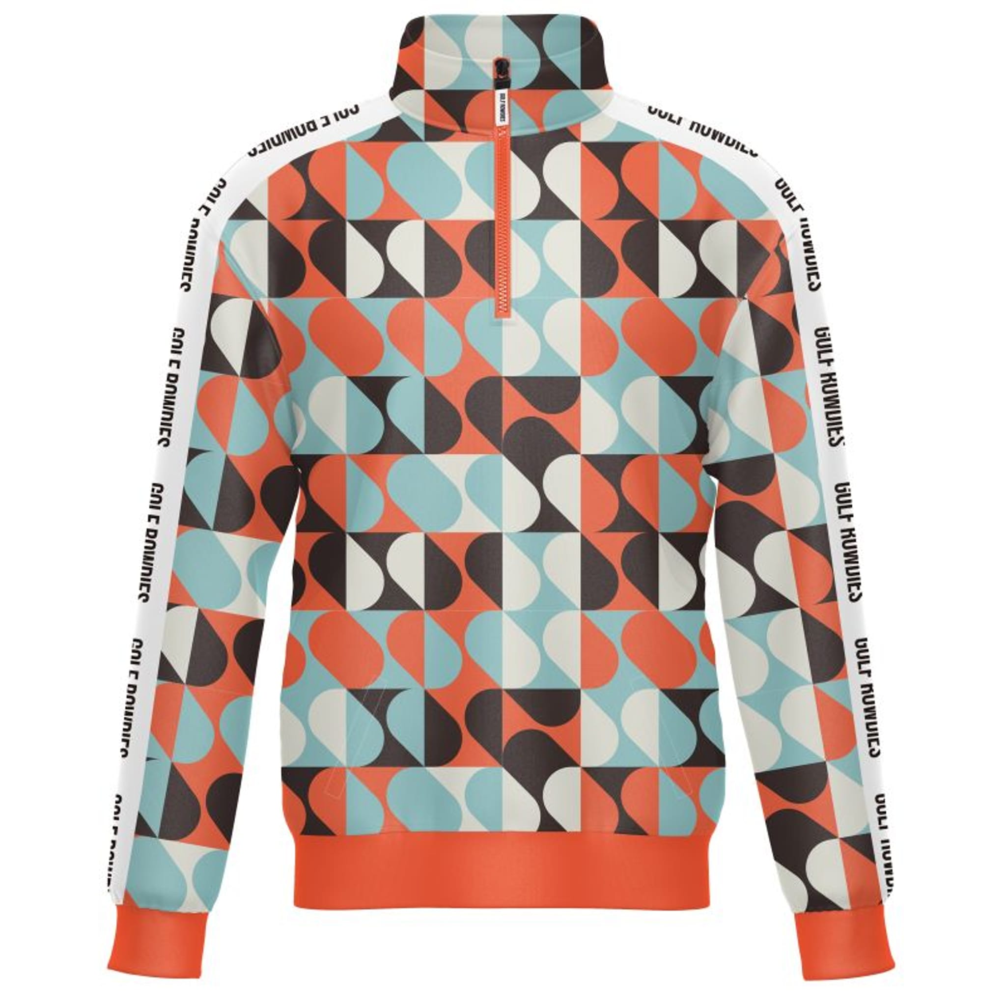 Golf Rowdies Retro Zipper-Jacke Herren