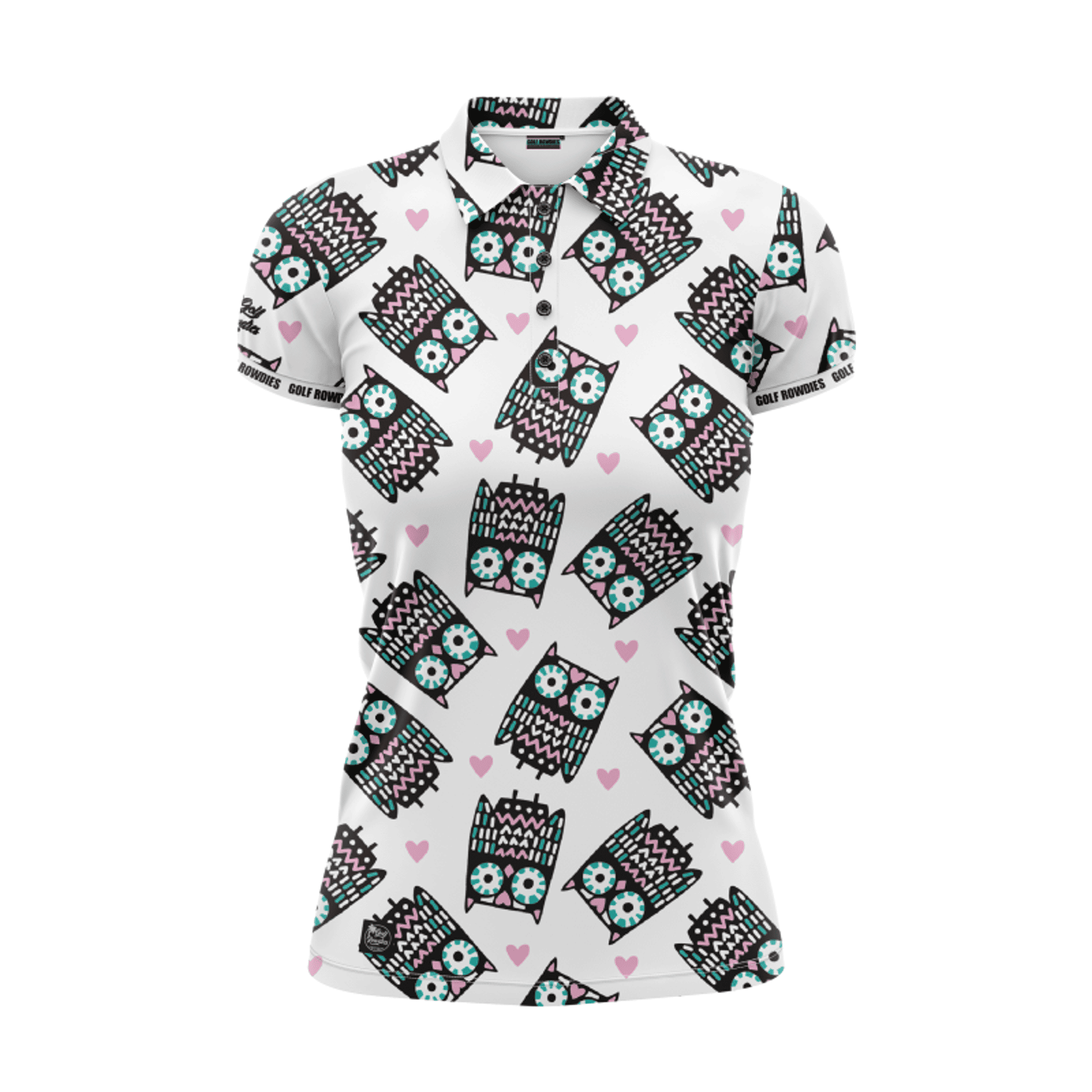 Golf Rowdies Owl Polo Damen