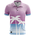 Polo homme Golf Rowdies Retro Palm Trees