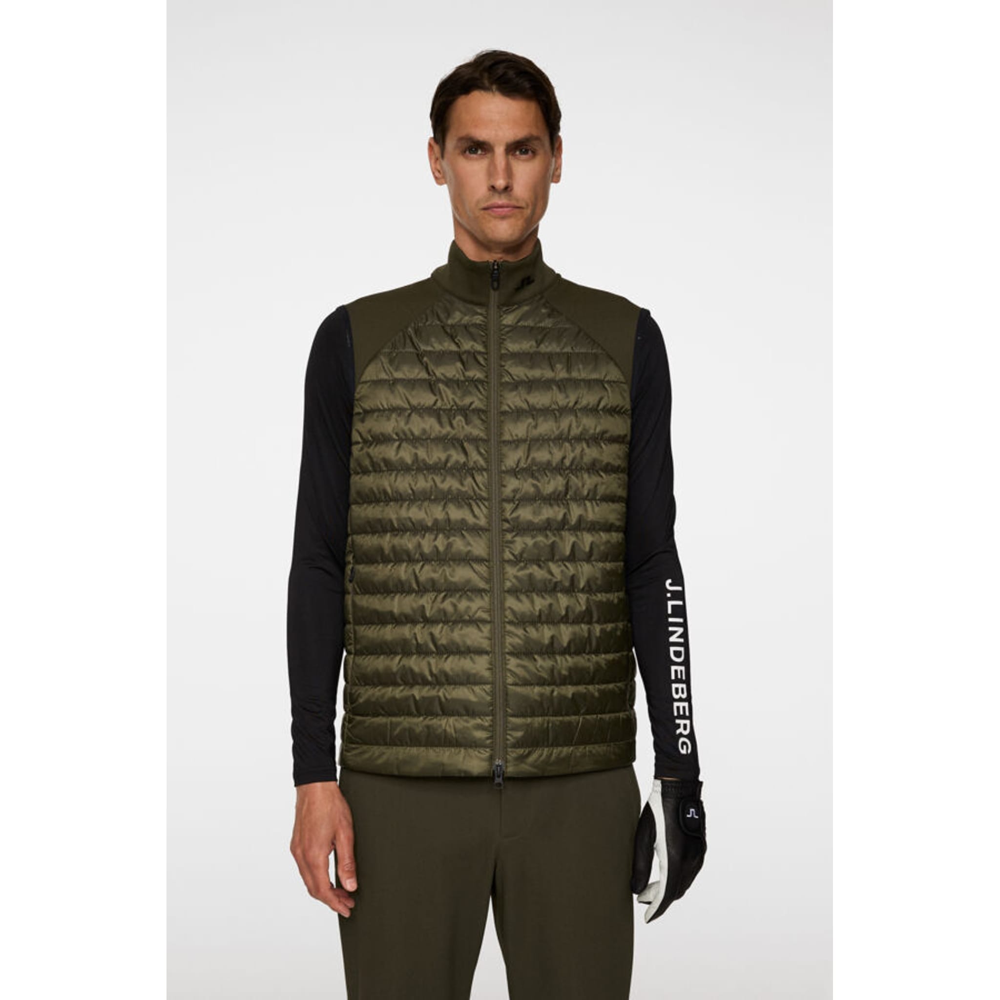 J. Lindeberg Hayden Quilt Hybrid Weste Herren