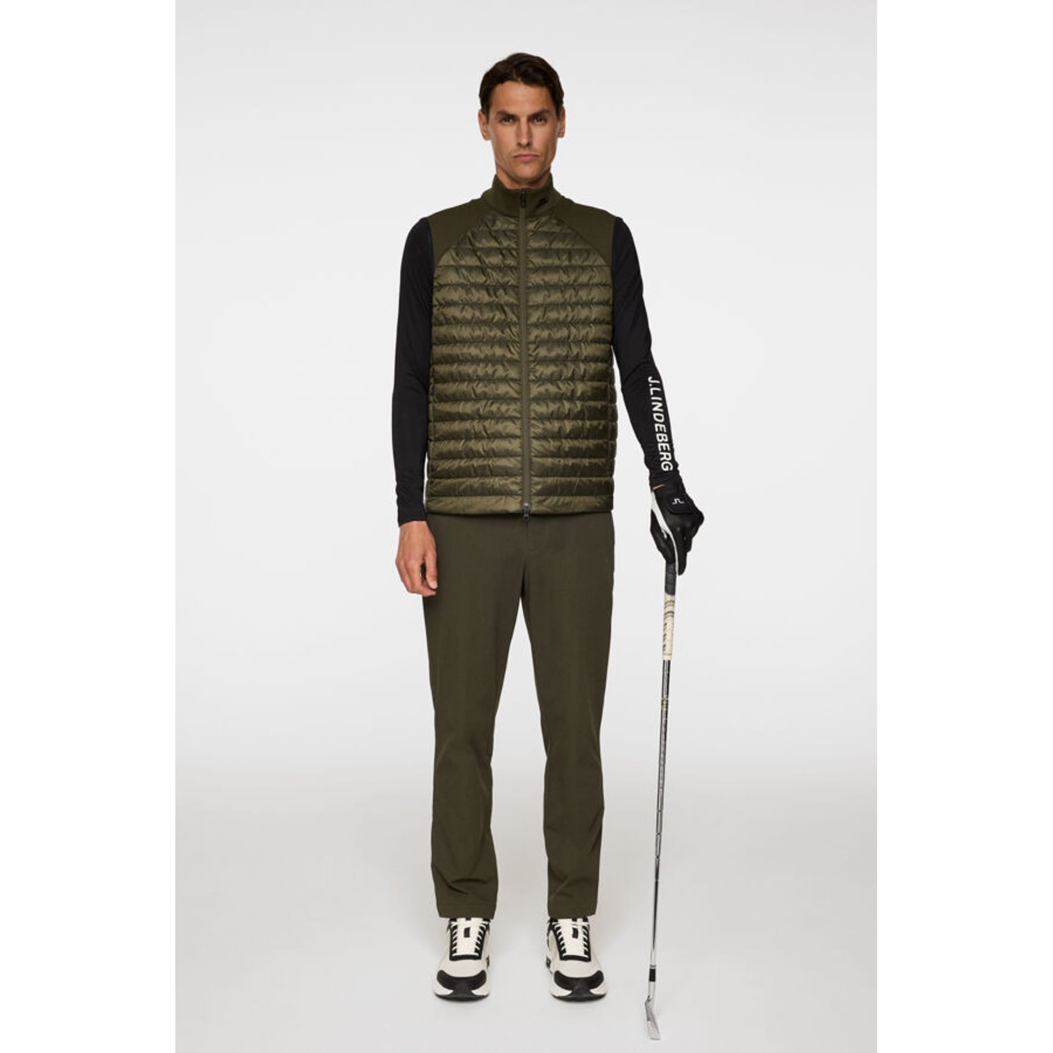 J. Lindeberg Hayden Quilt Hybrid Weste Herren