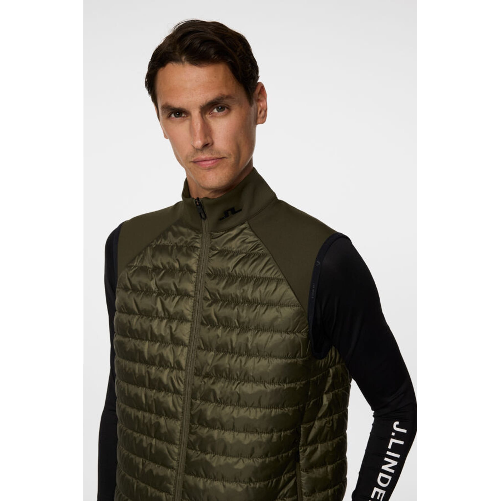 J. Lindeberg Hayden Quilt Hybrid Weste Herren