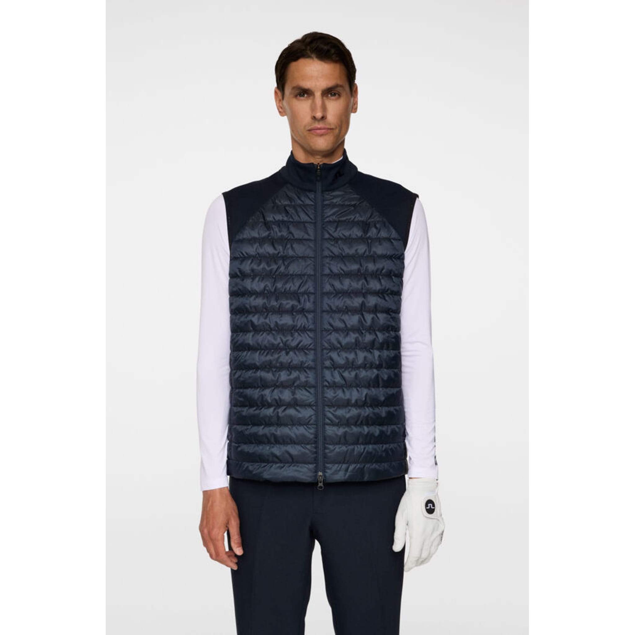 J. Lindeberg Hayden Quilt Hybrid Weste Herren