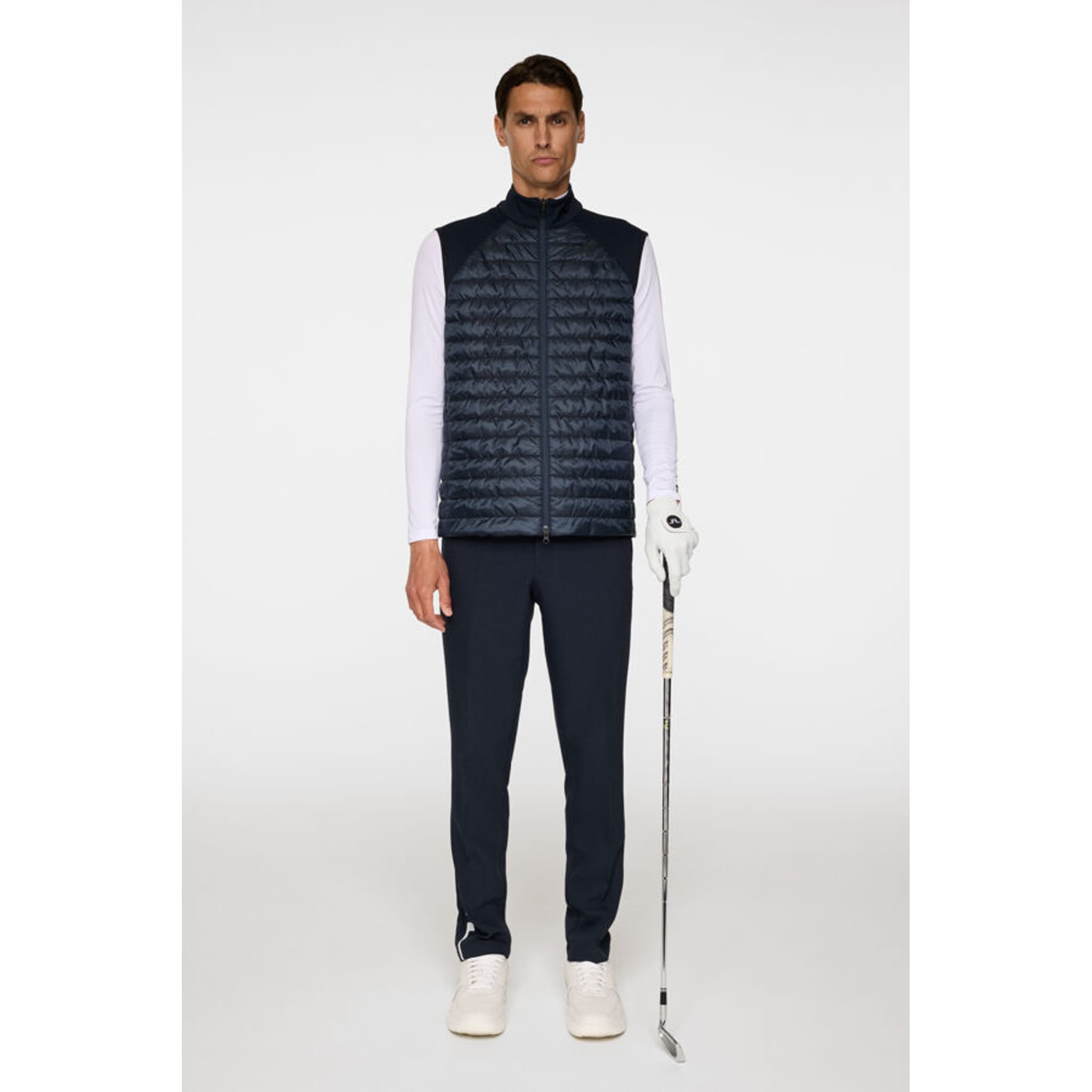 J. Lindeberg Hayden Quilt Hybrid Weste Herren