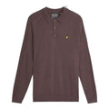 Polo de golf à manches longues en maille pour homme Lyle &amp; Scott