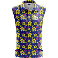 Polo femme Golf Rowdies Skull Flower