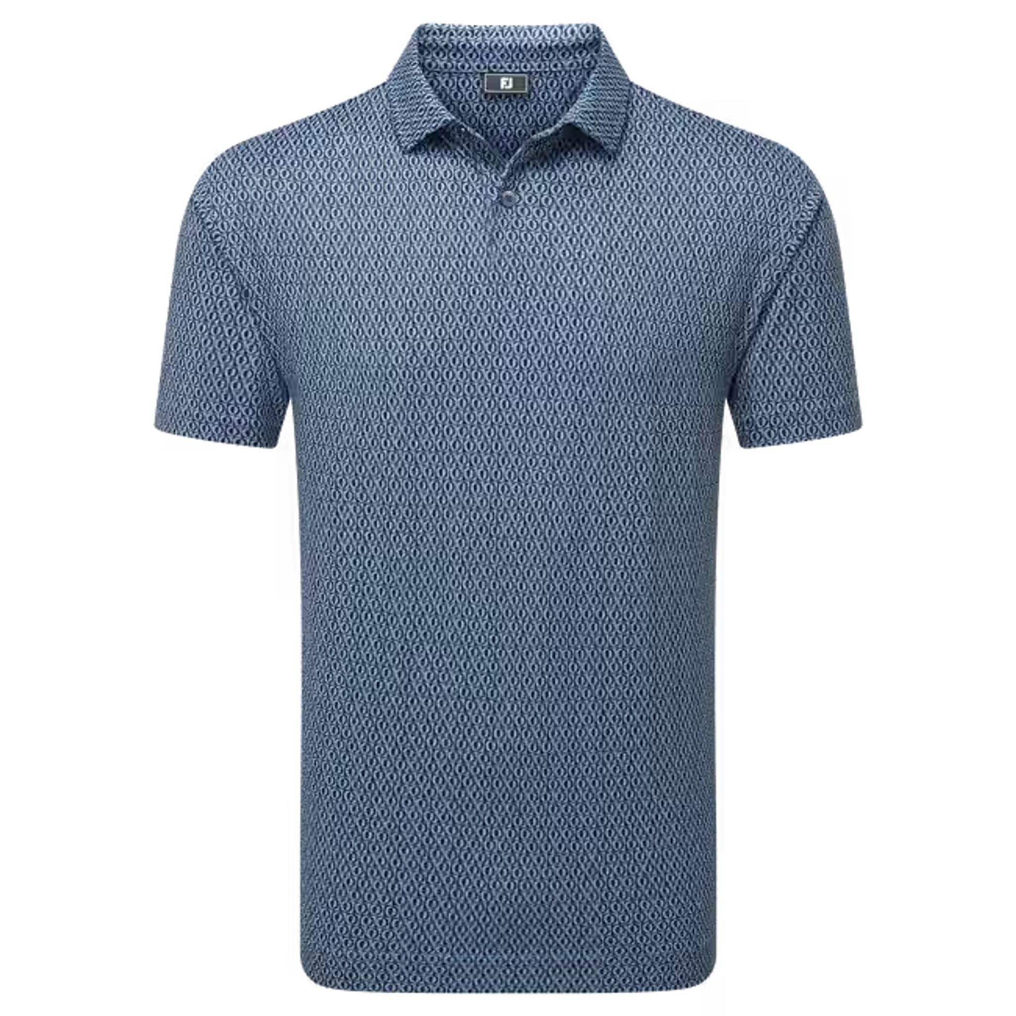Footjoy Modernist Geo Pique Polo Herren