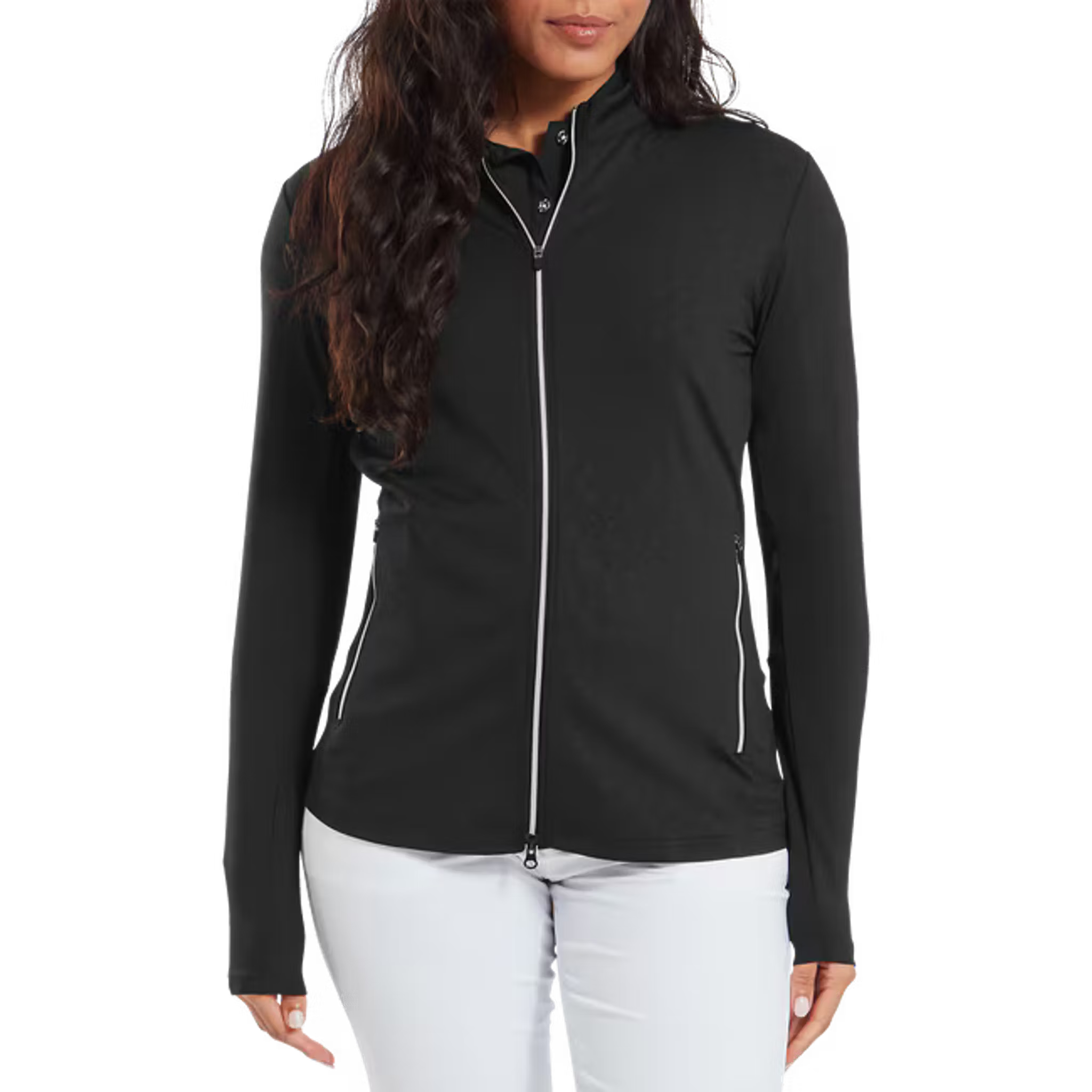 Footjoy Full-Zip Debossed Midlayer Damen