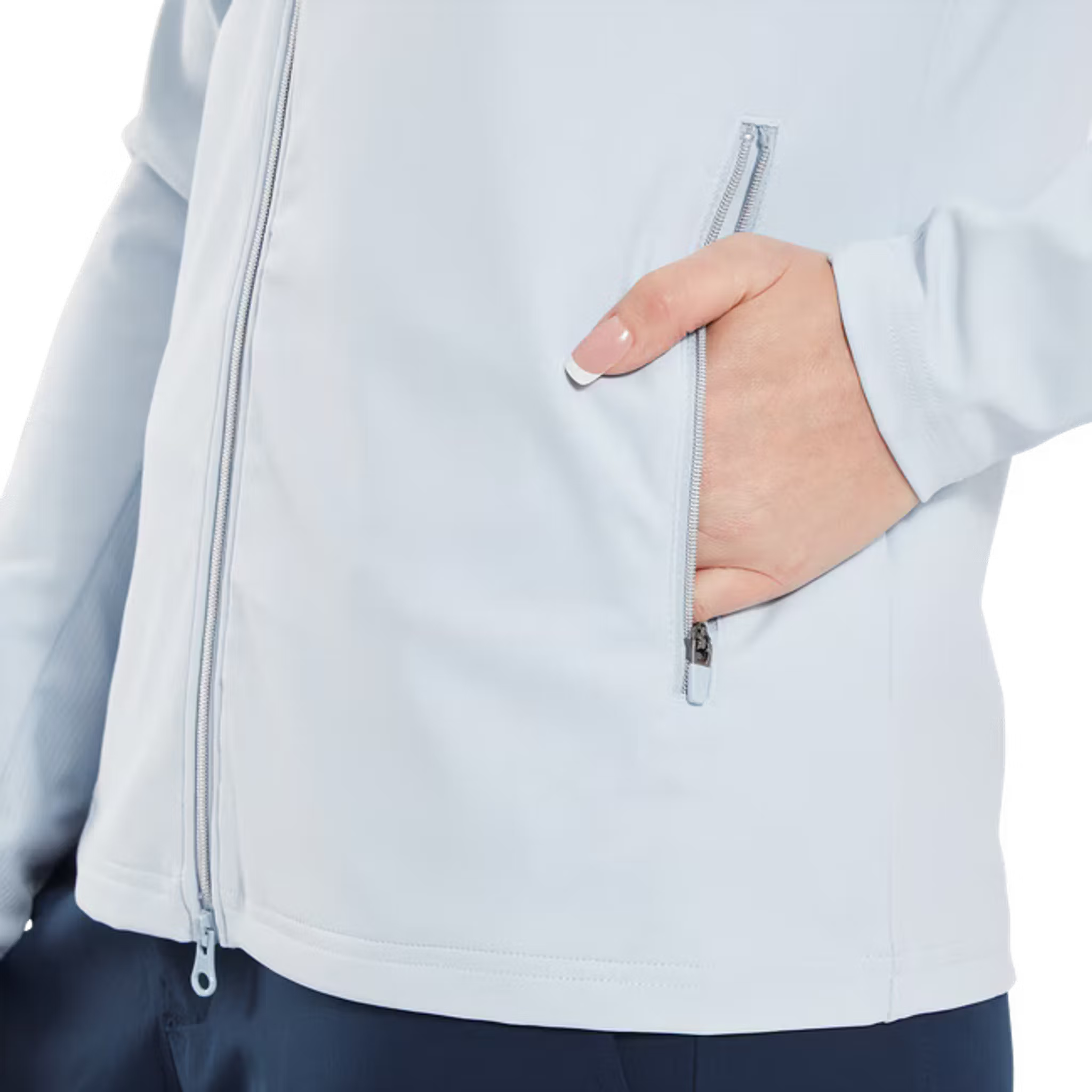 Footjoy Full-Zip Debossed Midlayer Damen