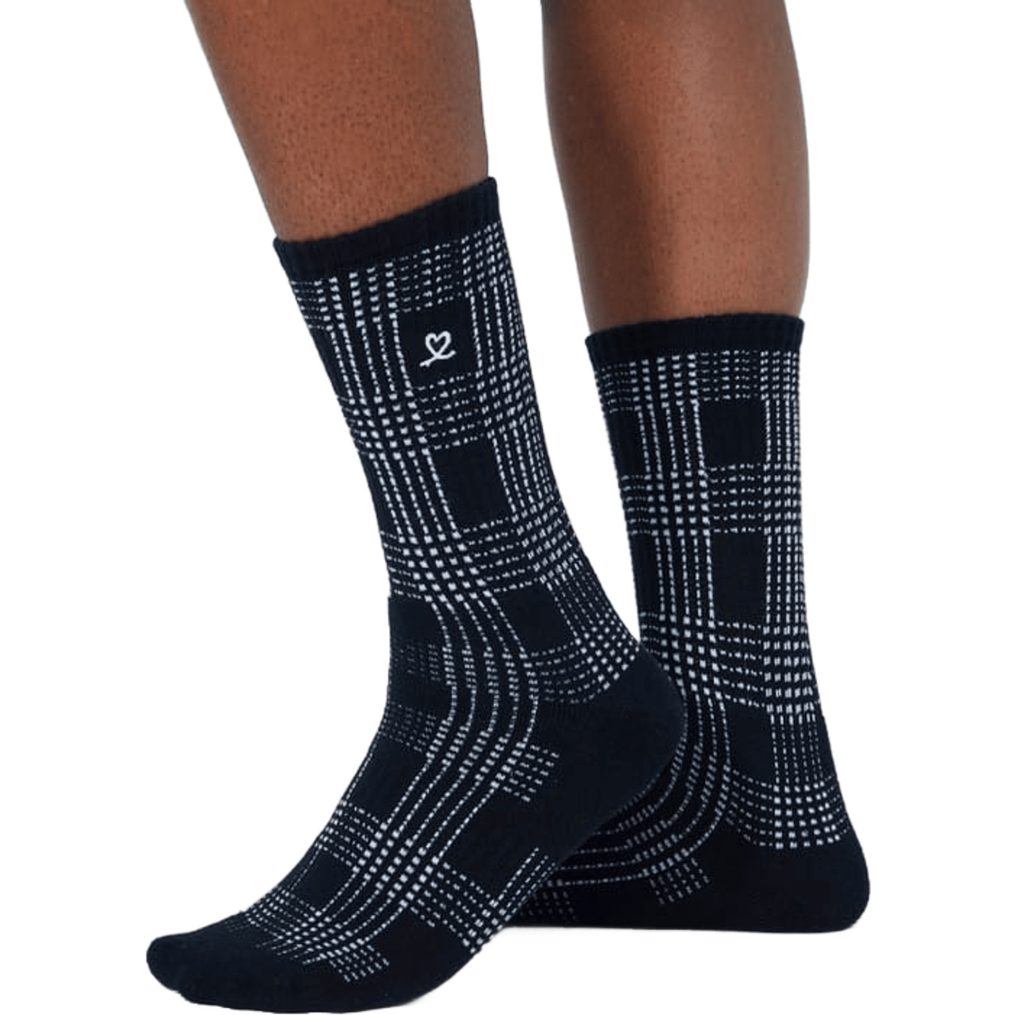 Daily Sports Golf Plaid Socken Damen