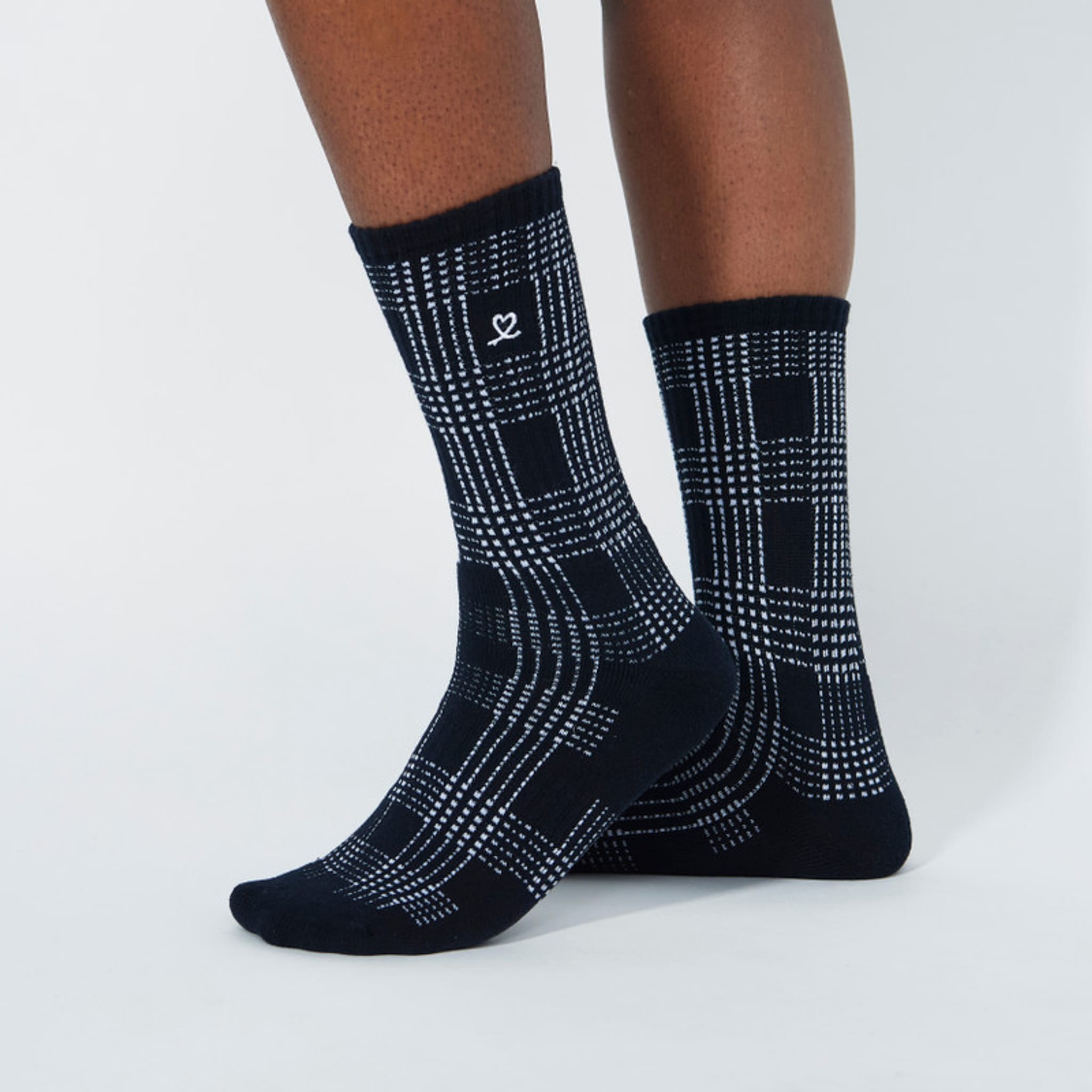 Daily Sports Golf Plaid Socken Damen