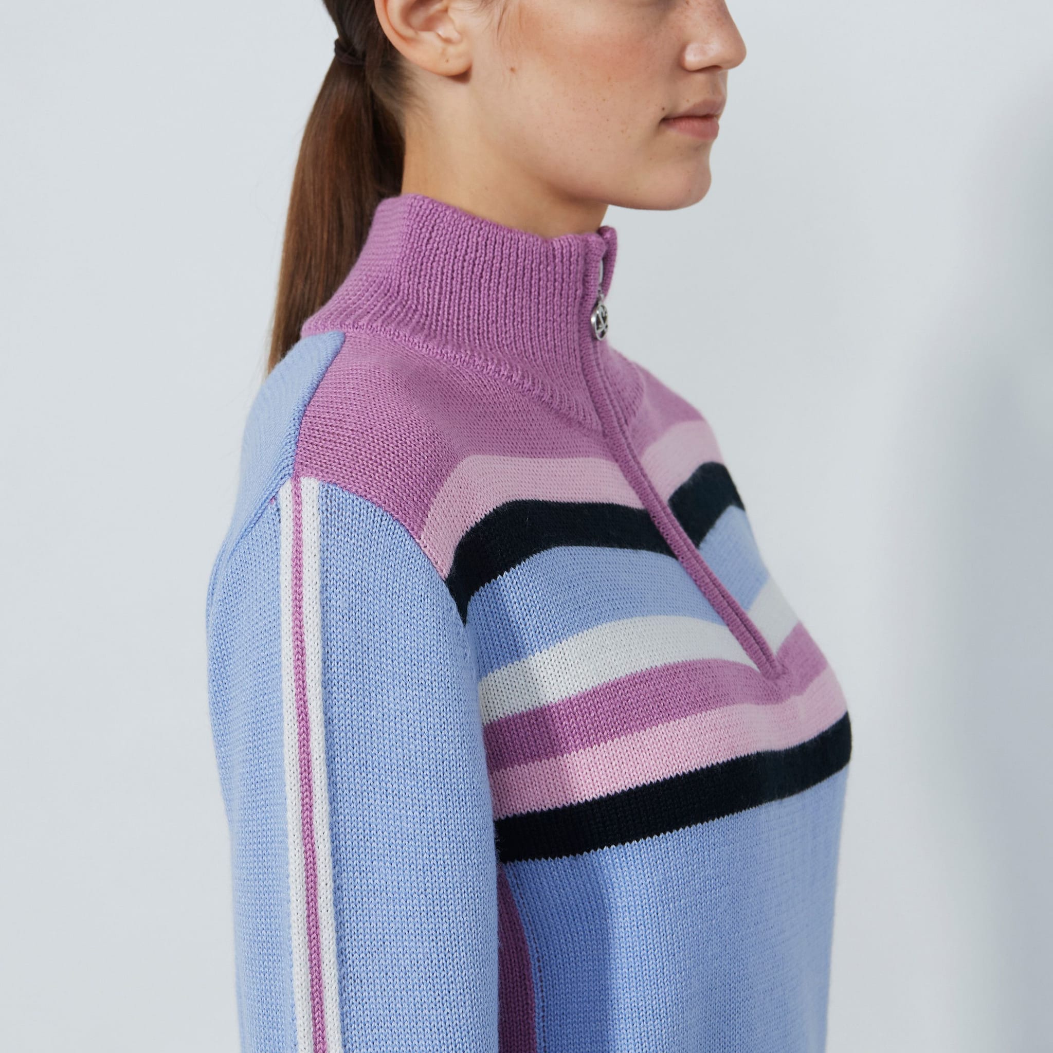 Daily Sports Multi-Striped Pullover Damen