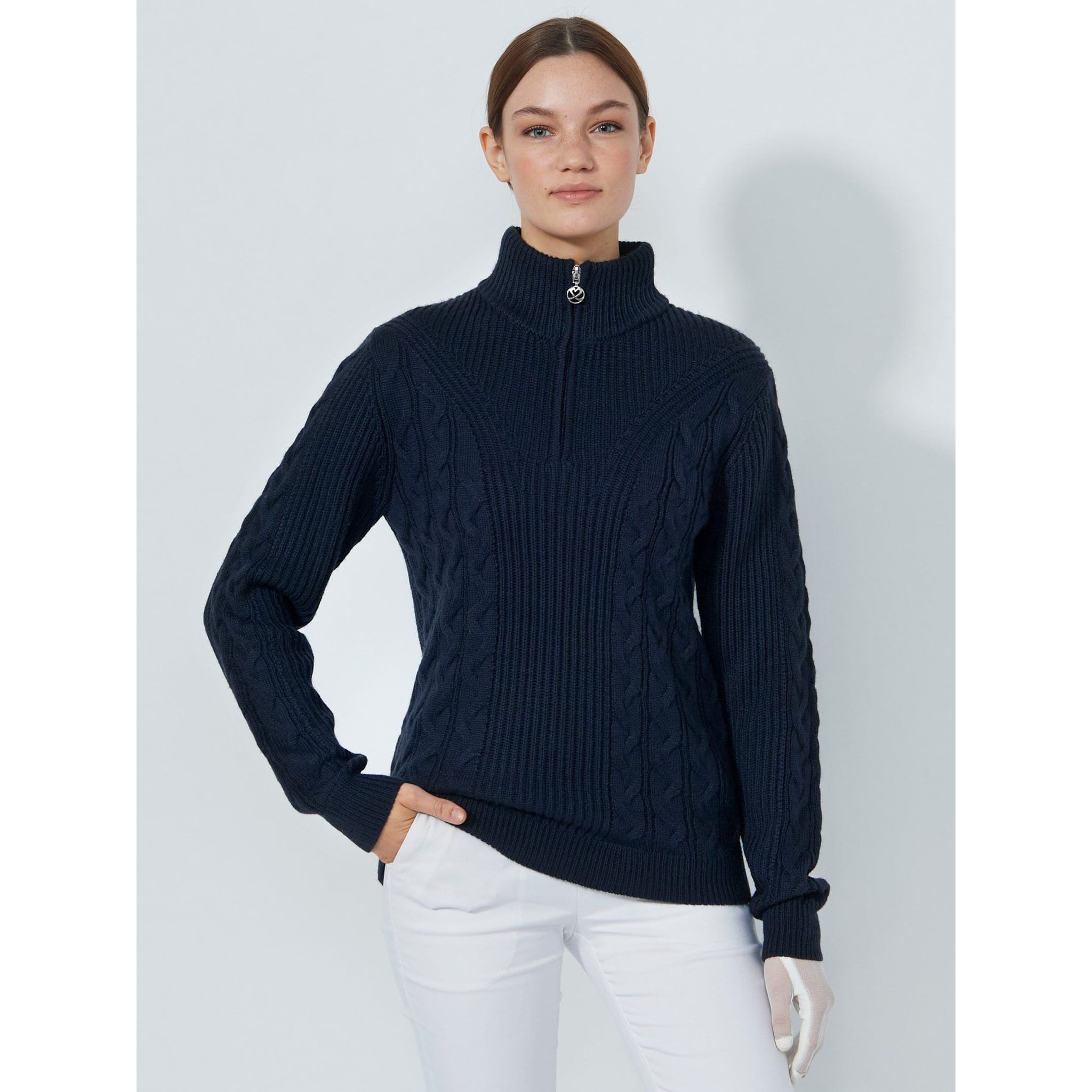 Daily Sports Lined Cable Pullover Damen