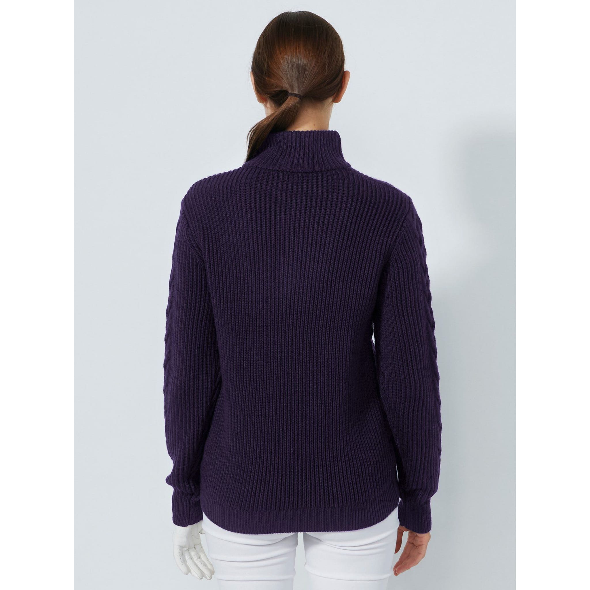 Daily Sports Lined Cable Pullover Damen