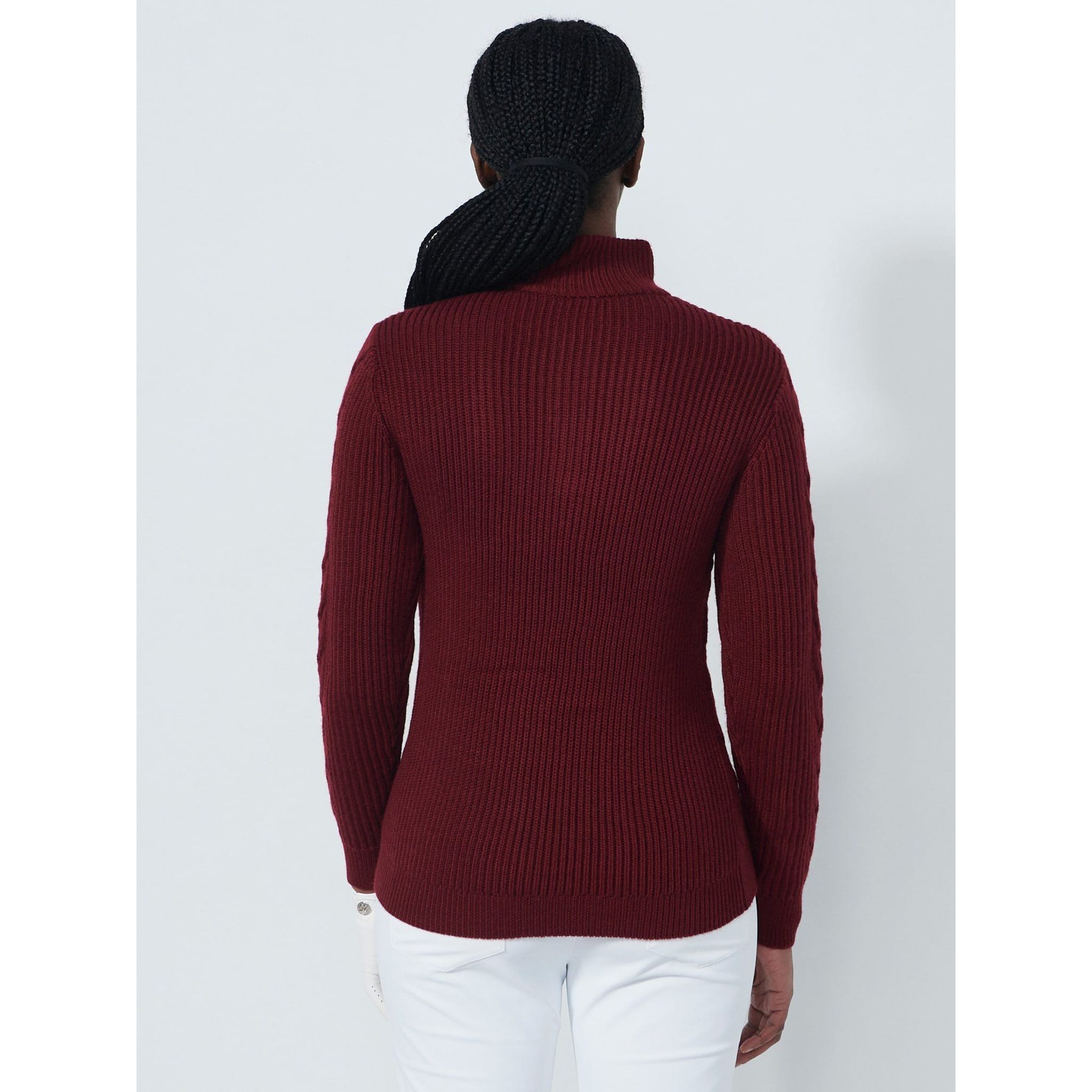 Daily Sports Lined Cable Pullover Damen