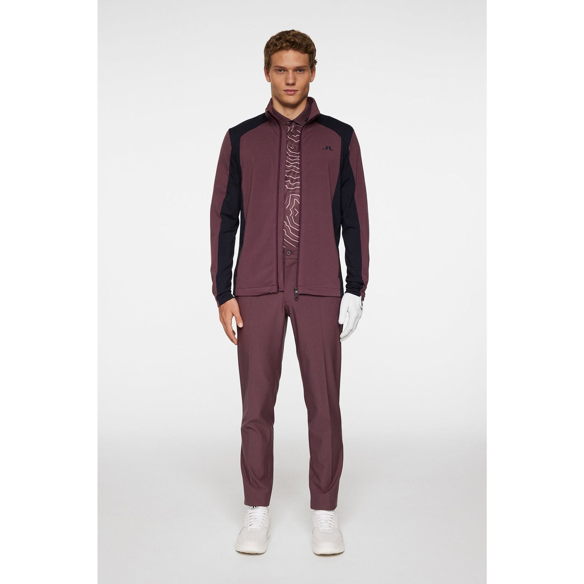 J. Lindeberg Banks Zip Mid Layer Herren