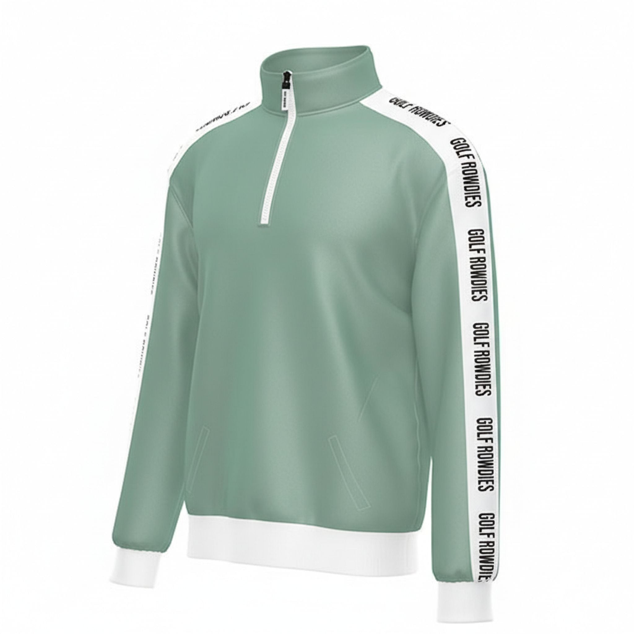 Golf Rowdies Salbei Zipper-Jacke Herren