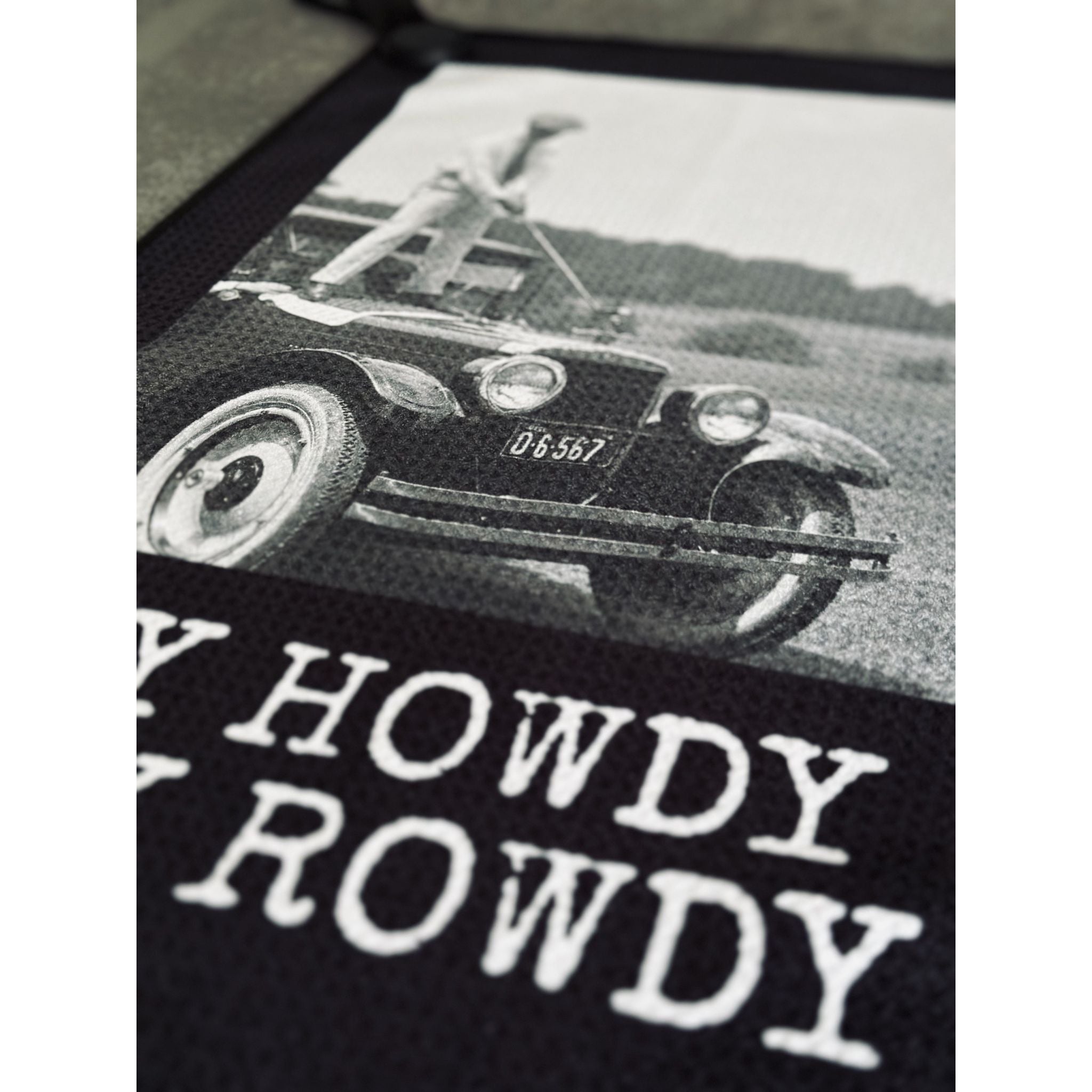 Golf Rowdies Say howdy, stay rowdy Car Schlägertücher