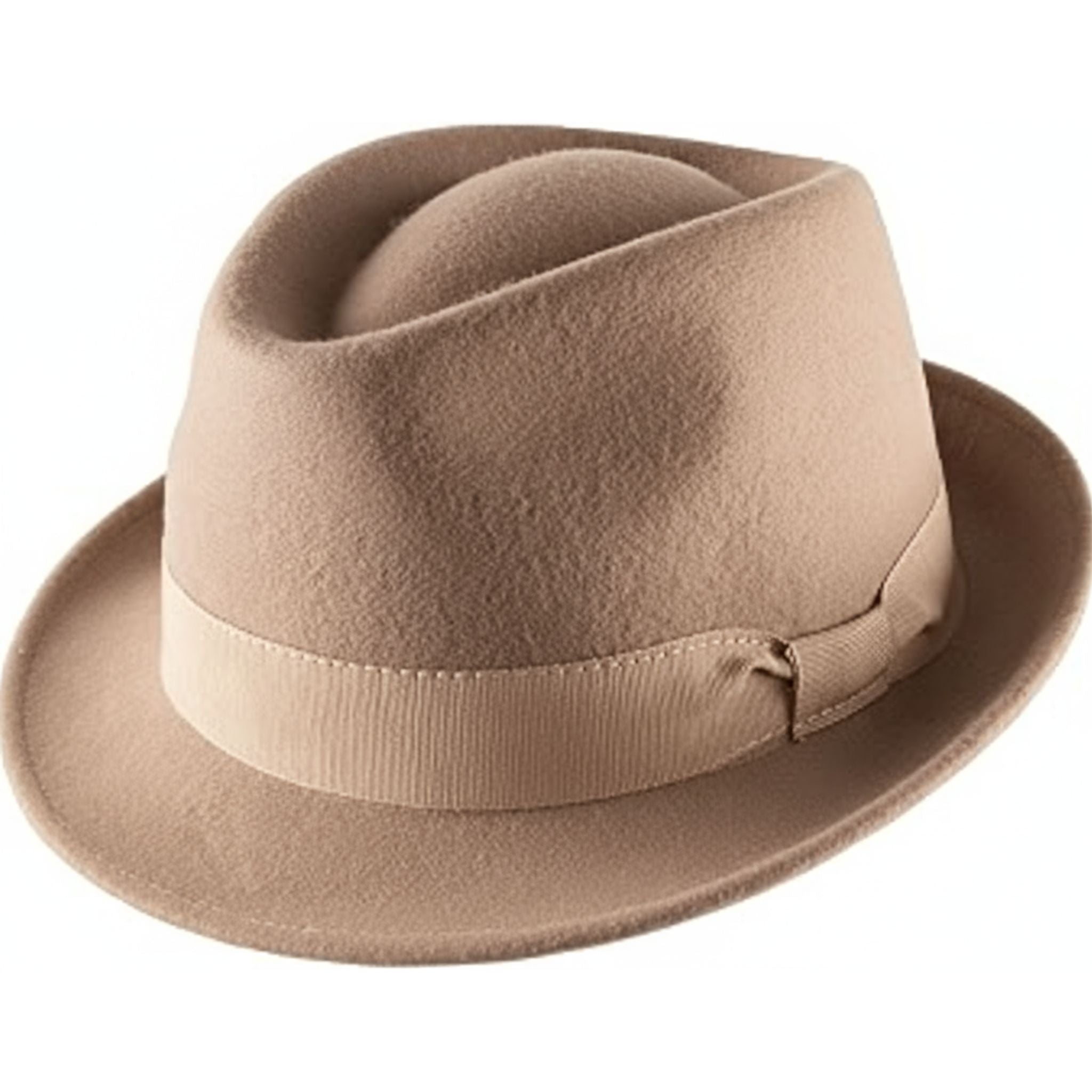 Agentur Erwin Reithmeier Trilby Stoff-Hut Beige L