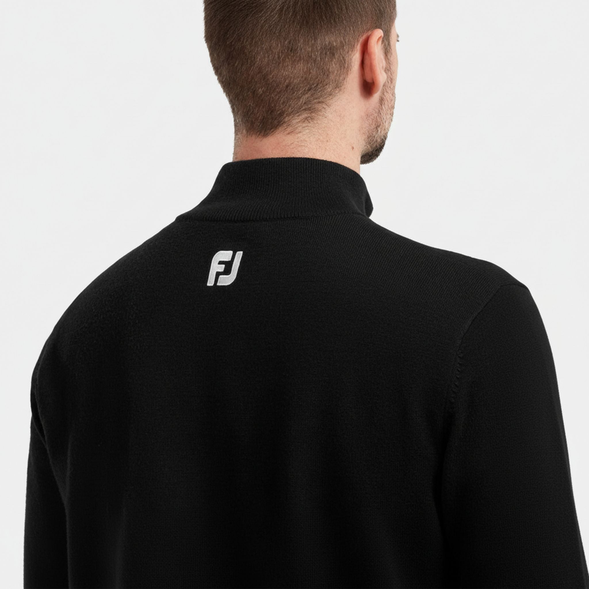 Footjoy Woolblnd Lined 1/2 Zip