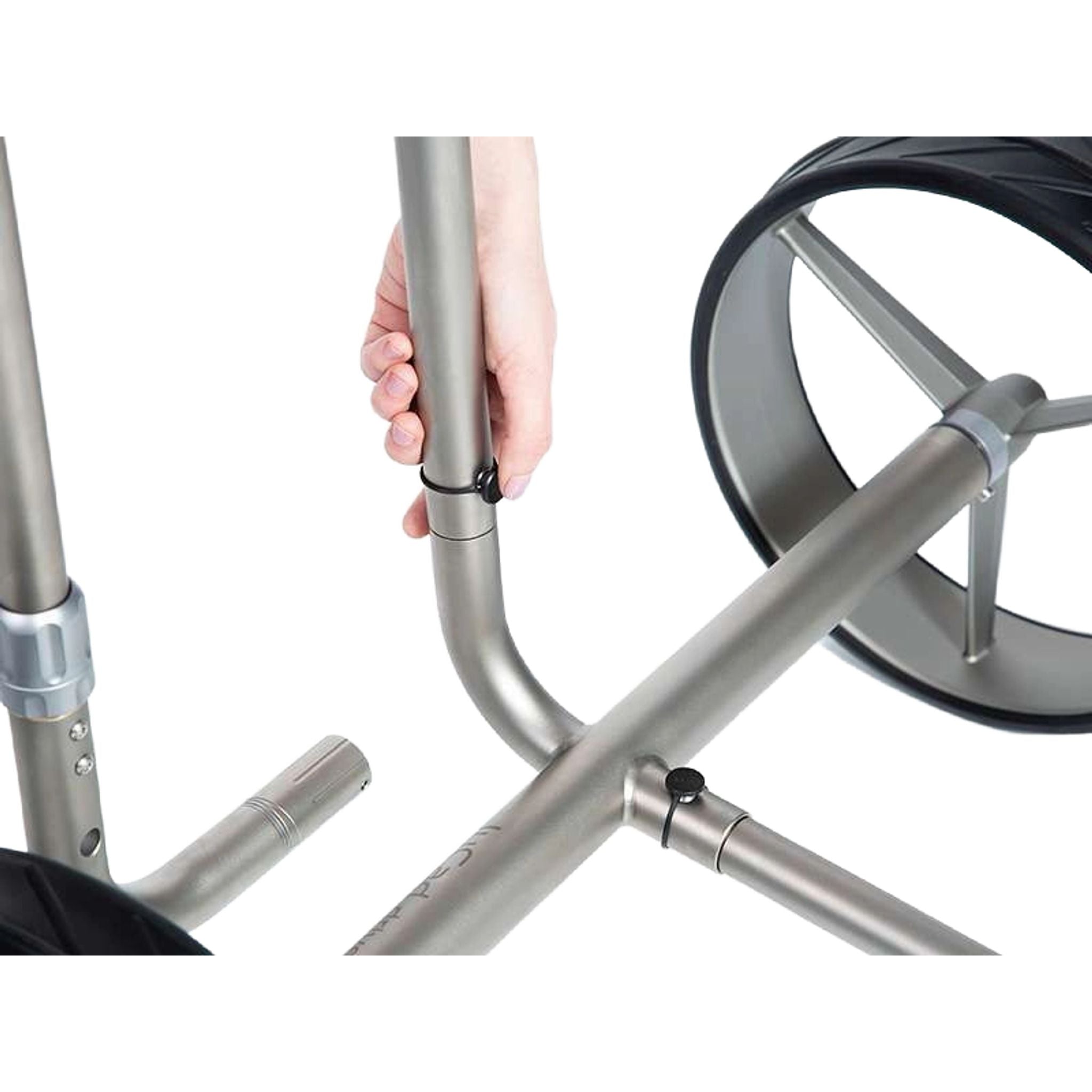 Poussoir JuCad Easy Pusher pour actionner les boutons de la broche sur le caddy