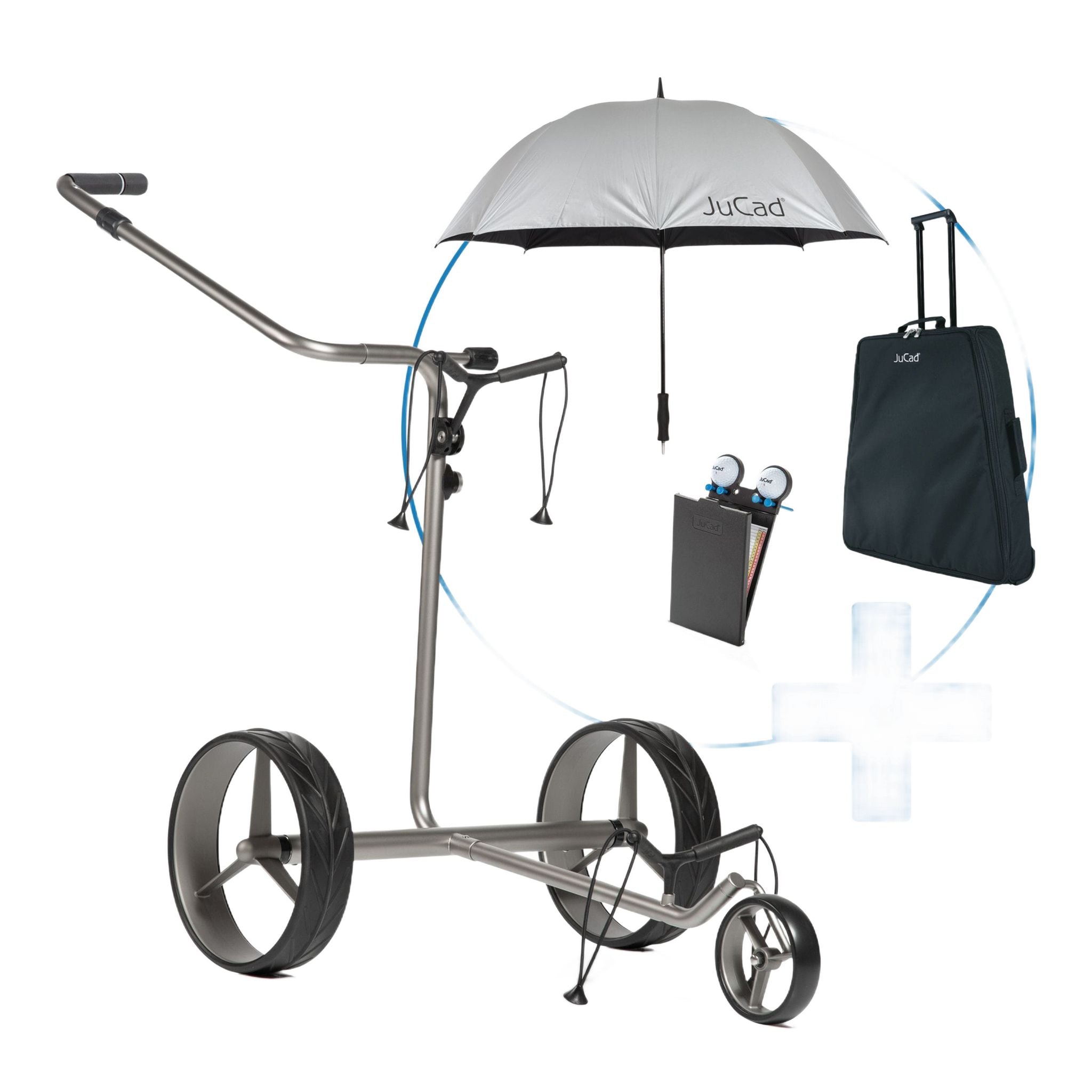 Chariot électrique JuCad Drive en acier inoxydable 2.0 - Ensemble