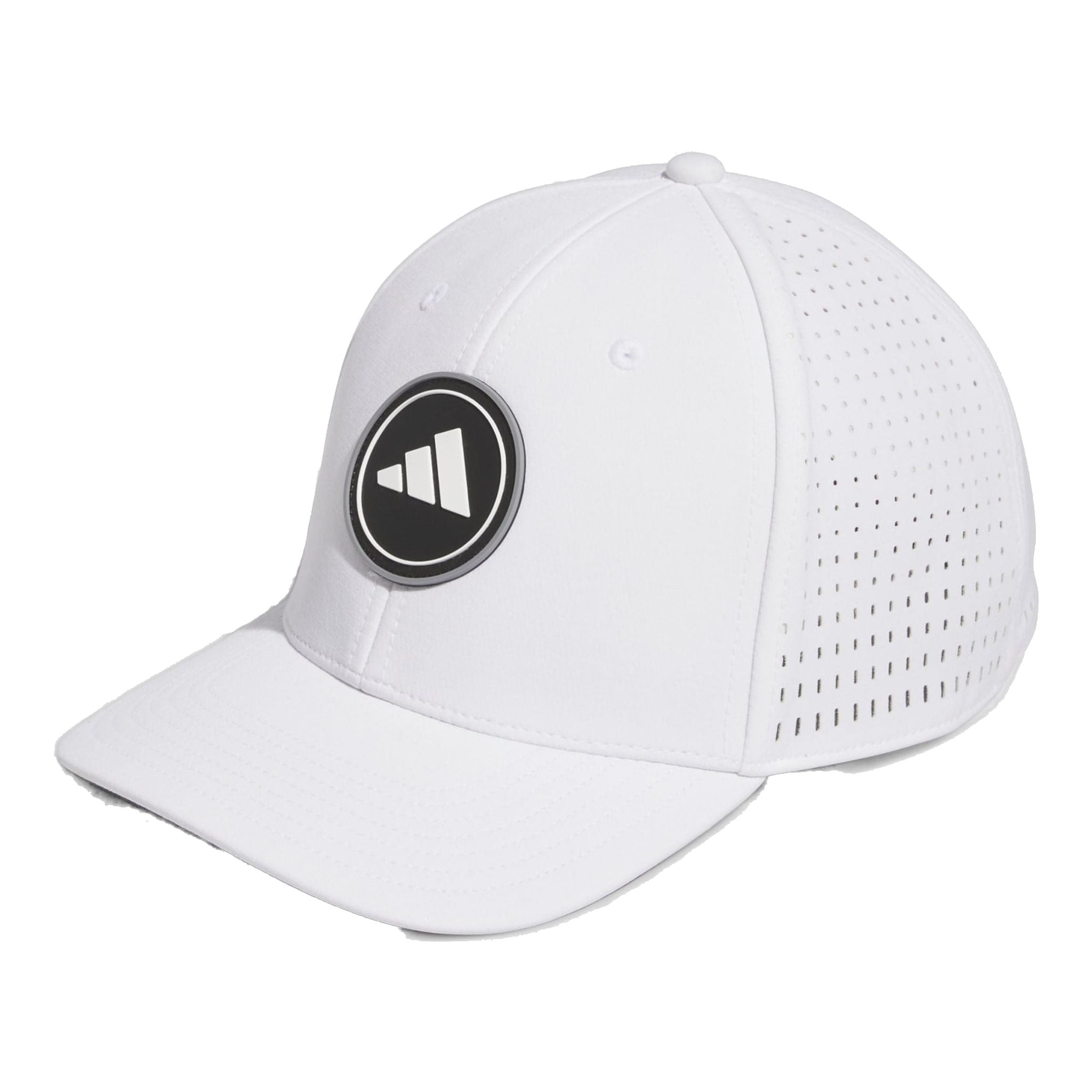 Casquette Adidas Hydrophobic Tour pour homme, blanche
