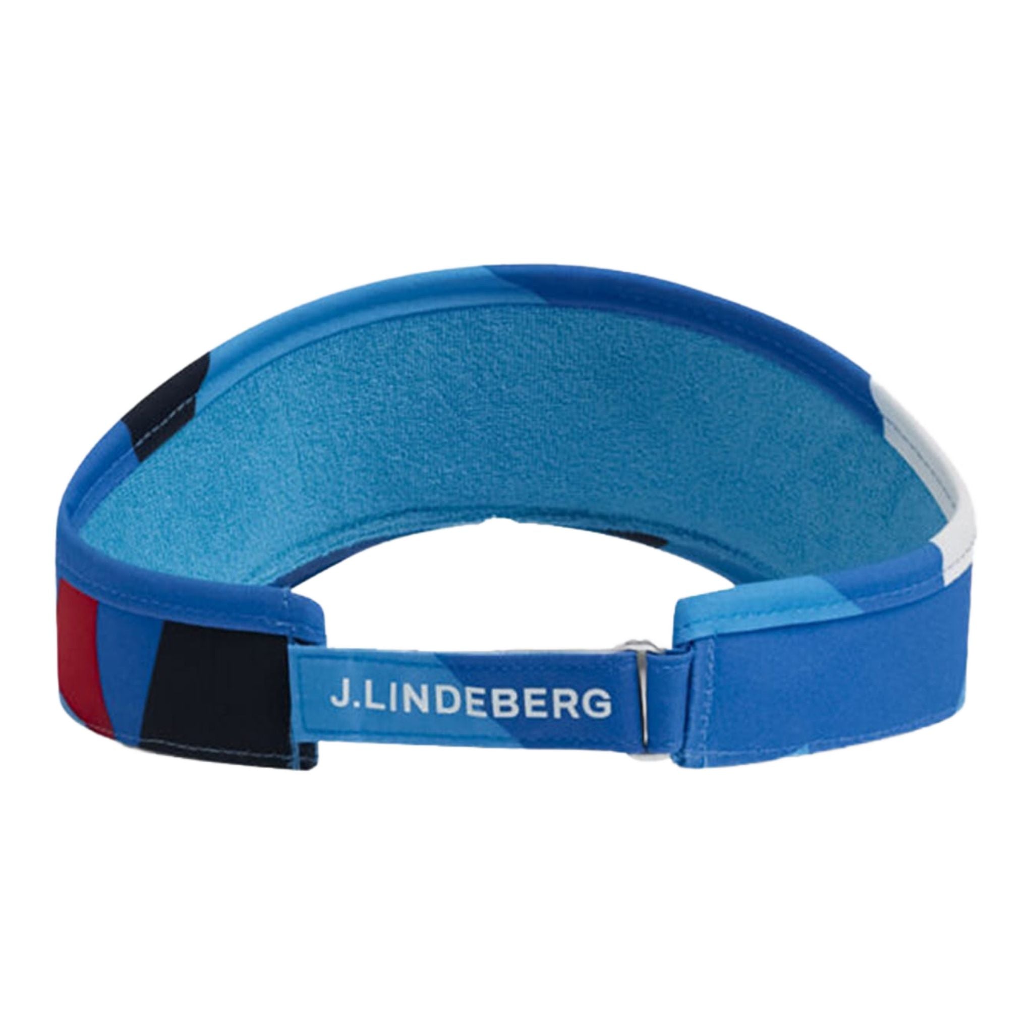 Visière imprimée J. Lindeberg Bon pour femme, bleu brillant