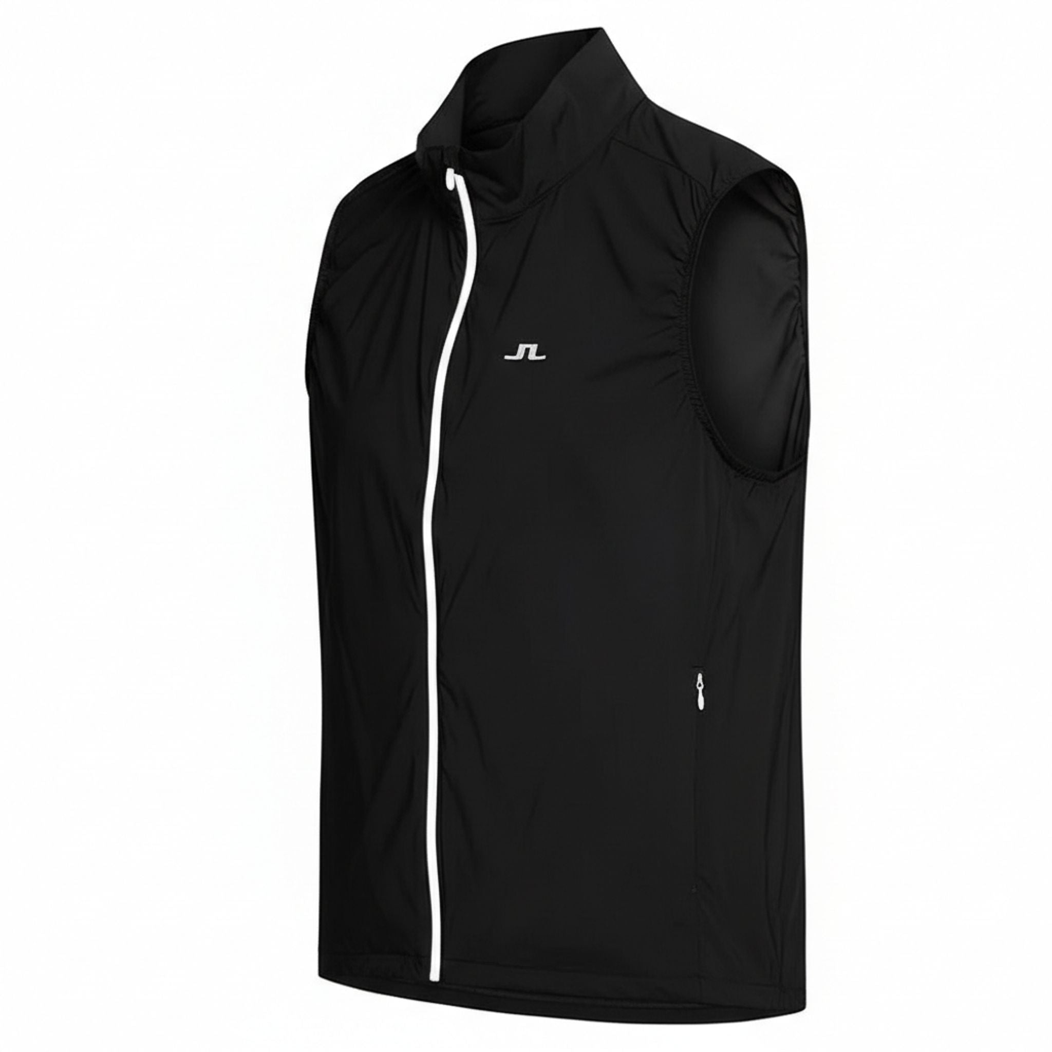 J. Lindeberg M Lee Golf Vest Mid Layer Black Herren