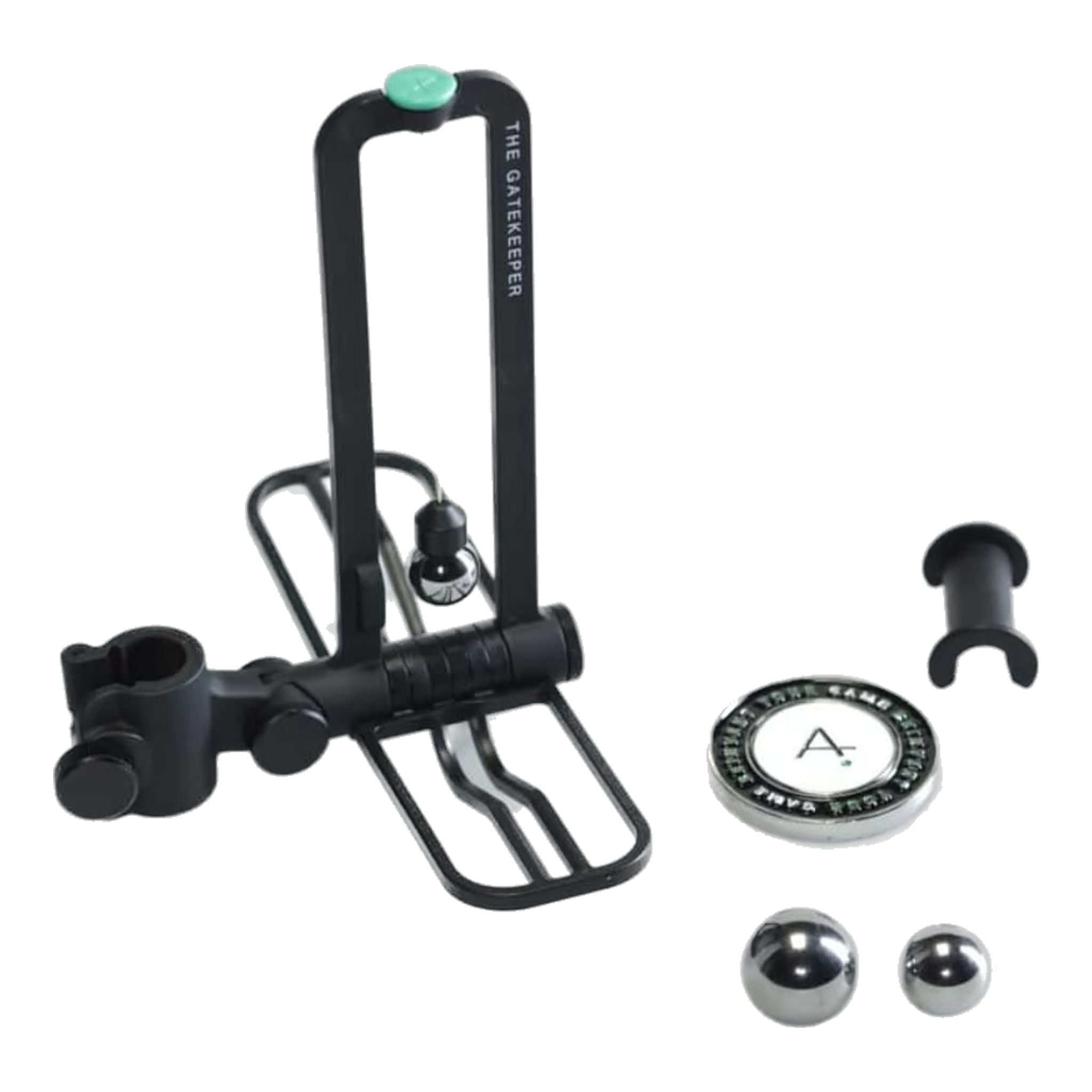 Moi et mon gardien de golf mettant le chemin & Tempo Trainer