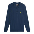 Lyle & Scott Polo tricoté à manches longues pour hommes
