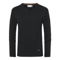 Kjus Pull col V Kirk M Black Melange Homme