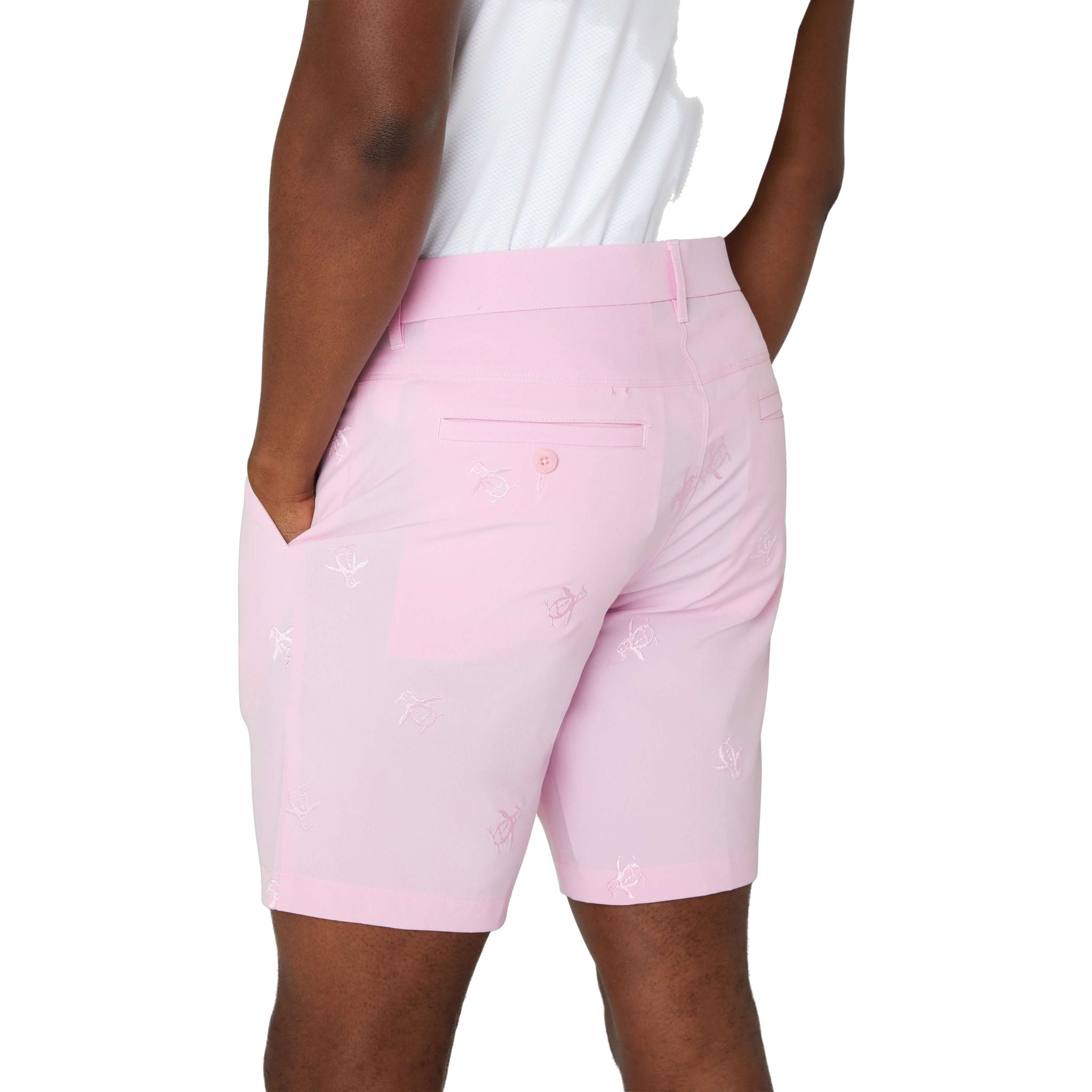 Short brodé Pete Original Penguin Space Dyed pour hommes