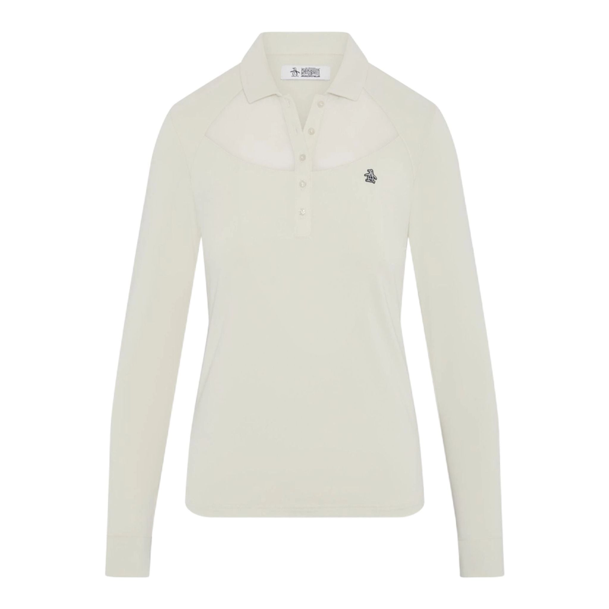 Polo à manches longues en maille Original Penguin pour femme