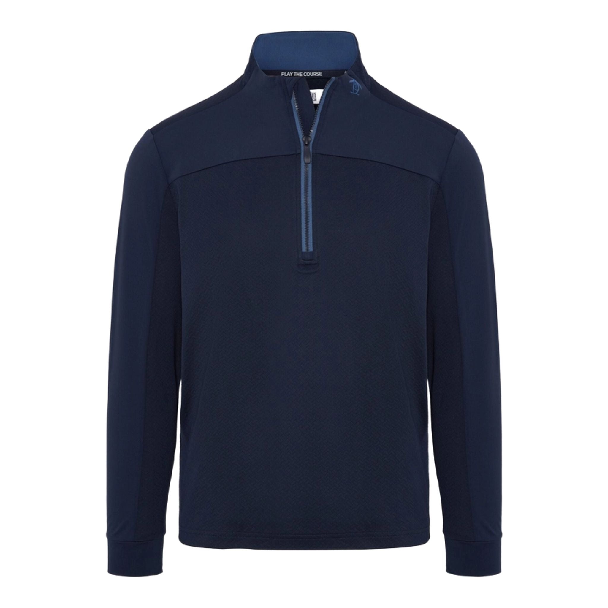 Pull-over léger Original Penguin à fermeture éclair 1/4 pour homme