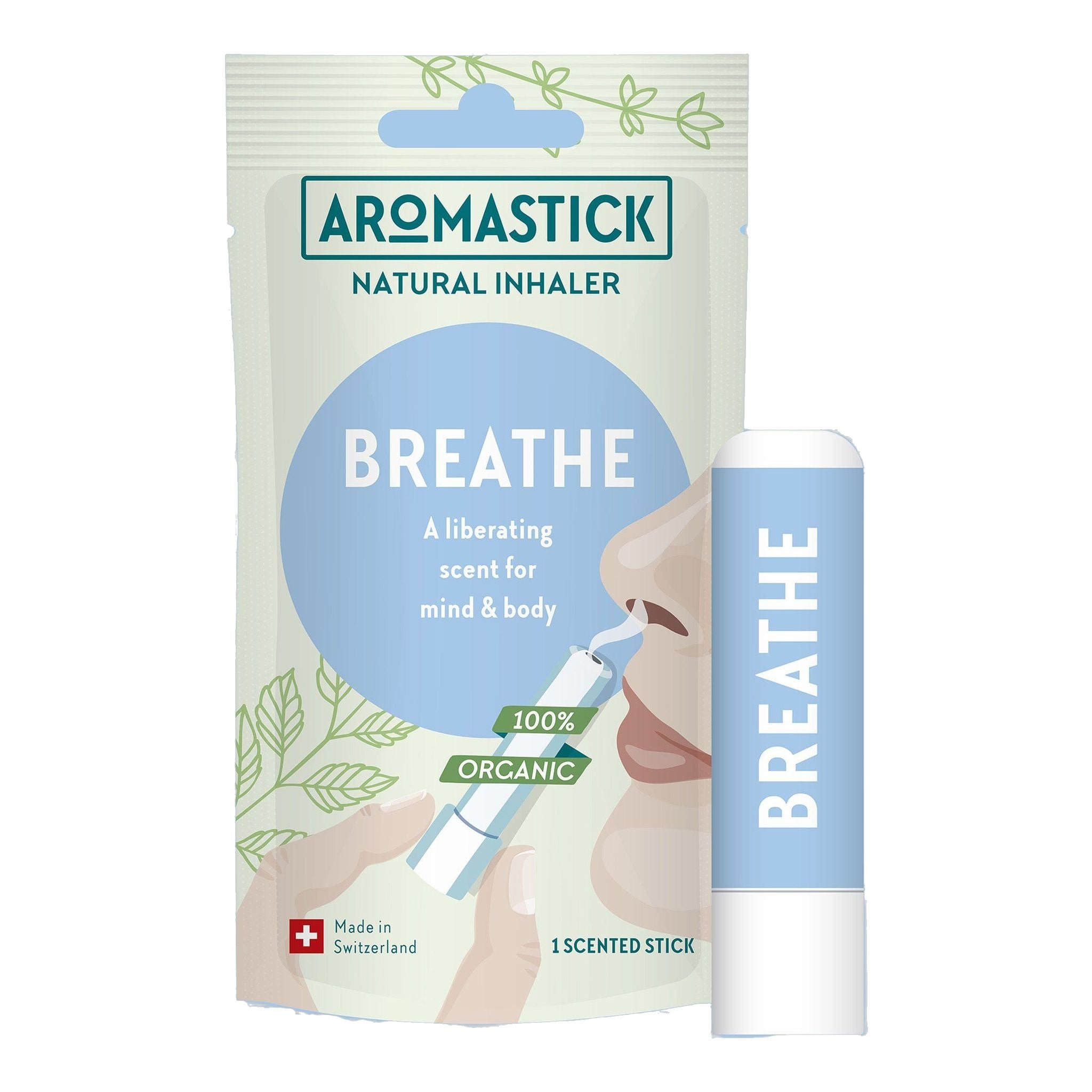 Bâtonnet aromatique BIO Green Healthcare « RESPIRER »