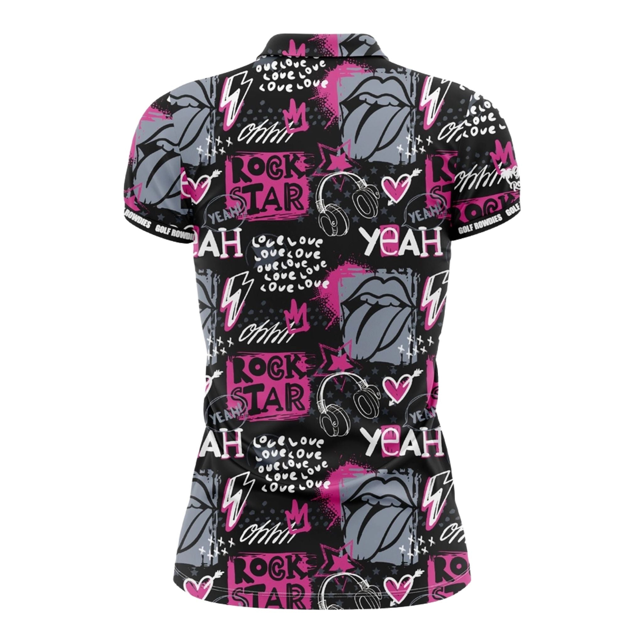Polo Rockstar pour femmes de Golf Rowdies