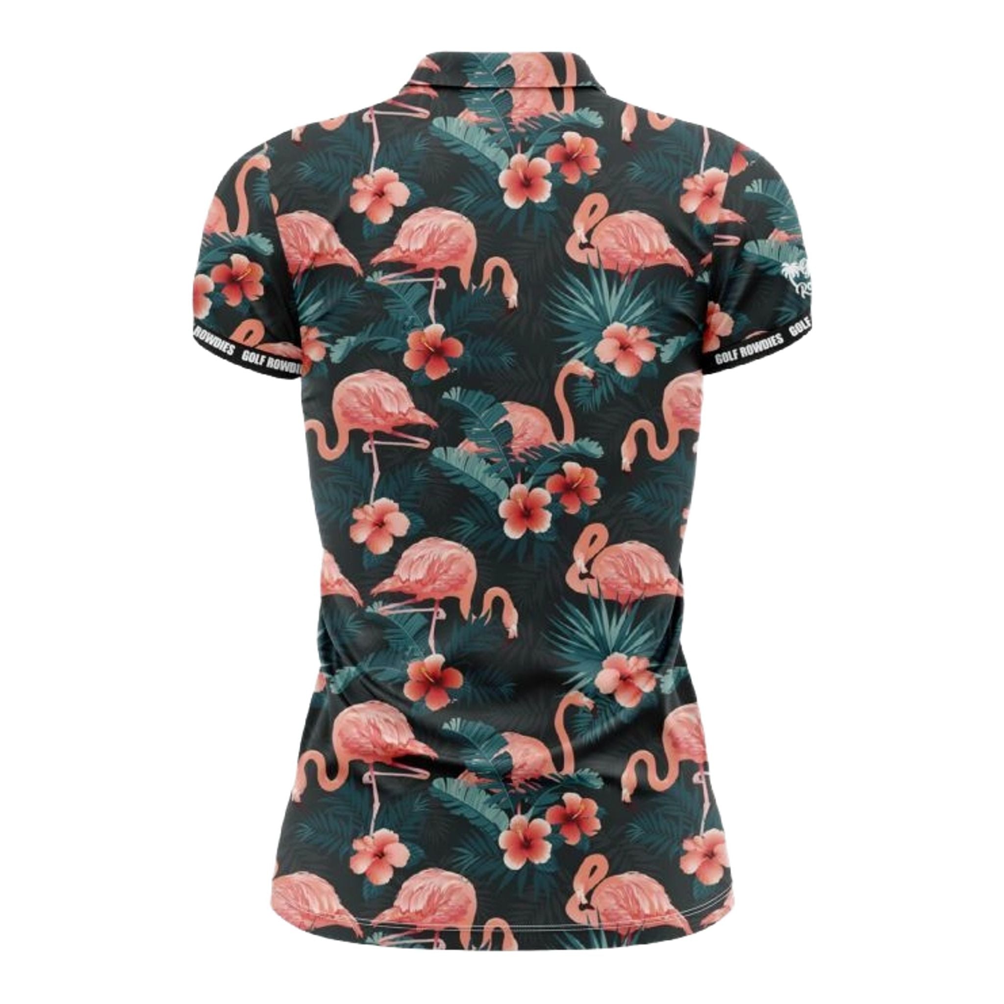 Golf Rowdies Flamingo Polo Femme