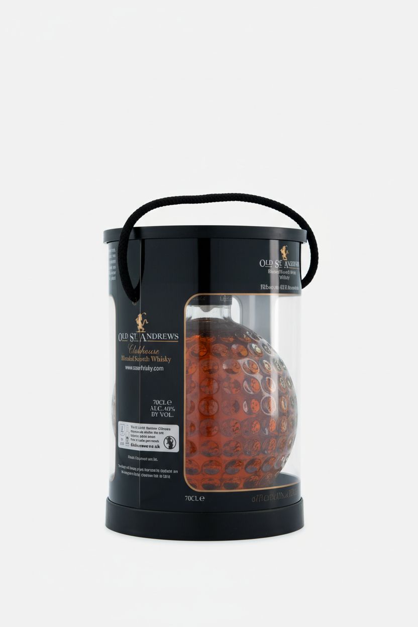 Sportiques Golf Gifts Scotch Whisky Golf Ball Bottle 40% Vol (0.7L)