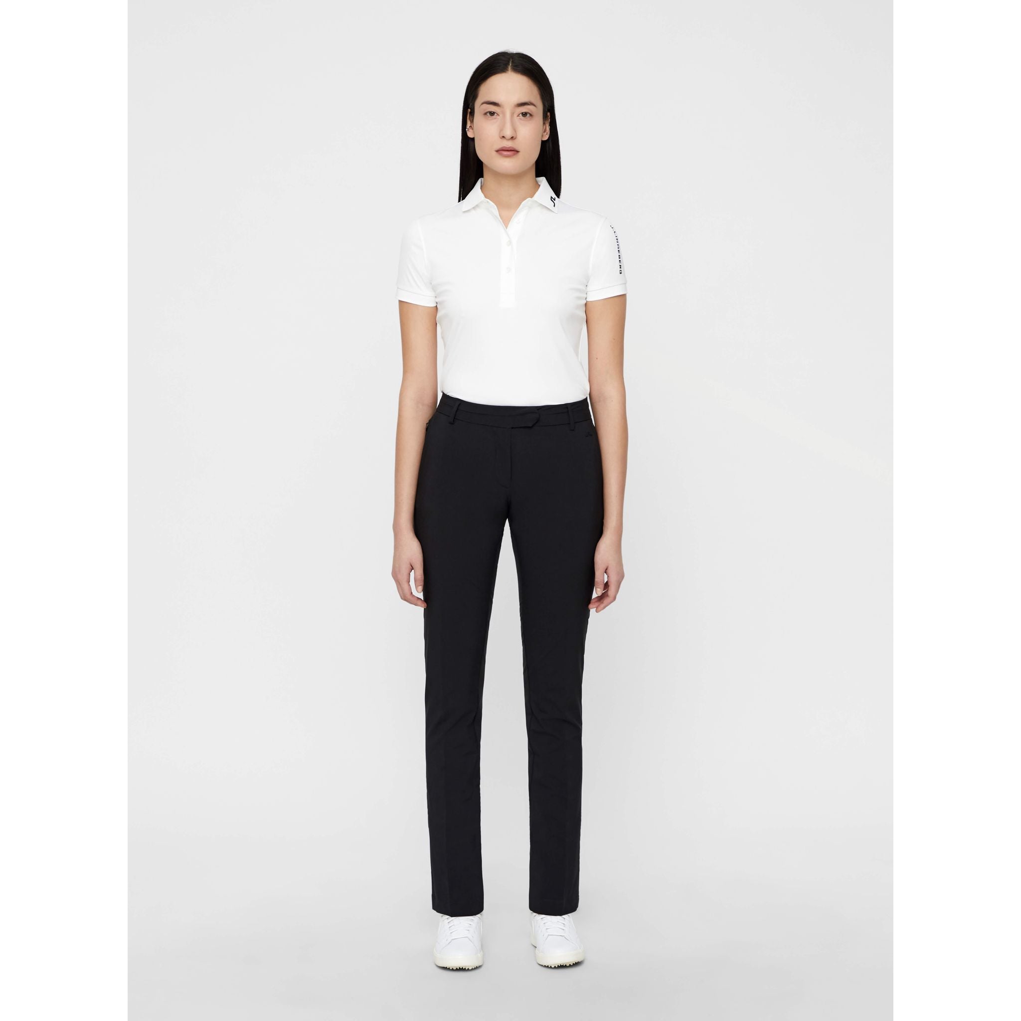 Polo J. Lindeberg W Tour Tech slim TX Jersey blanc pour femme