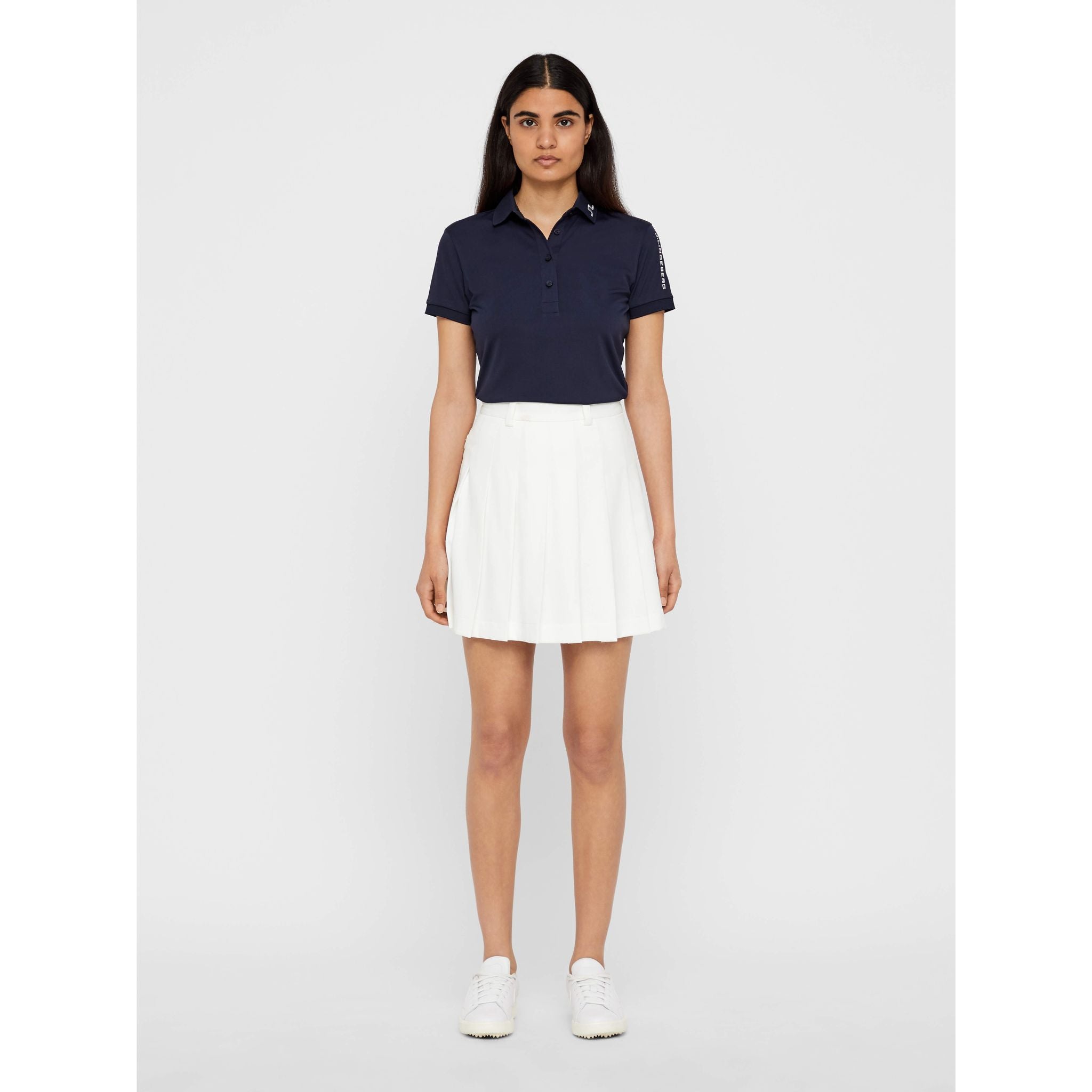 Polo J. Lindeberg W Tour Tech slim TX Jersey JL bleu marine femme