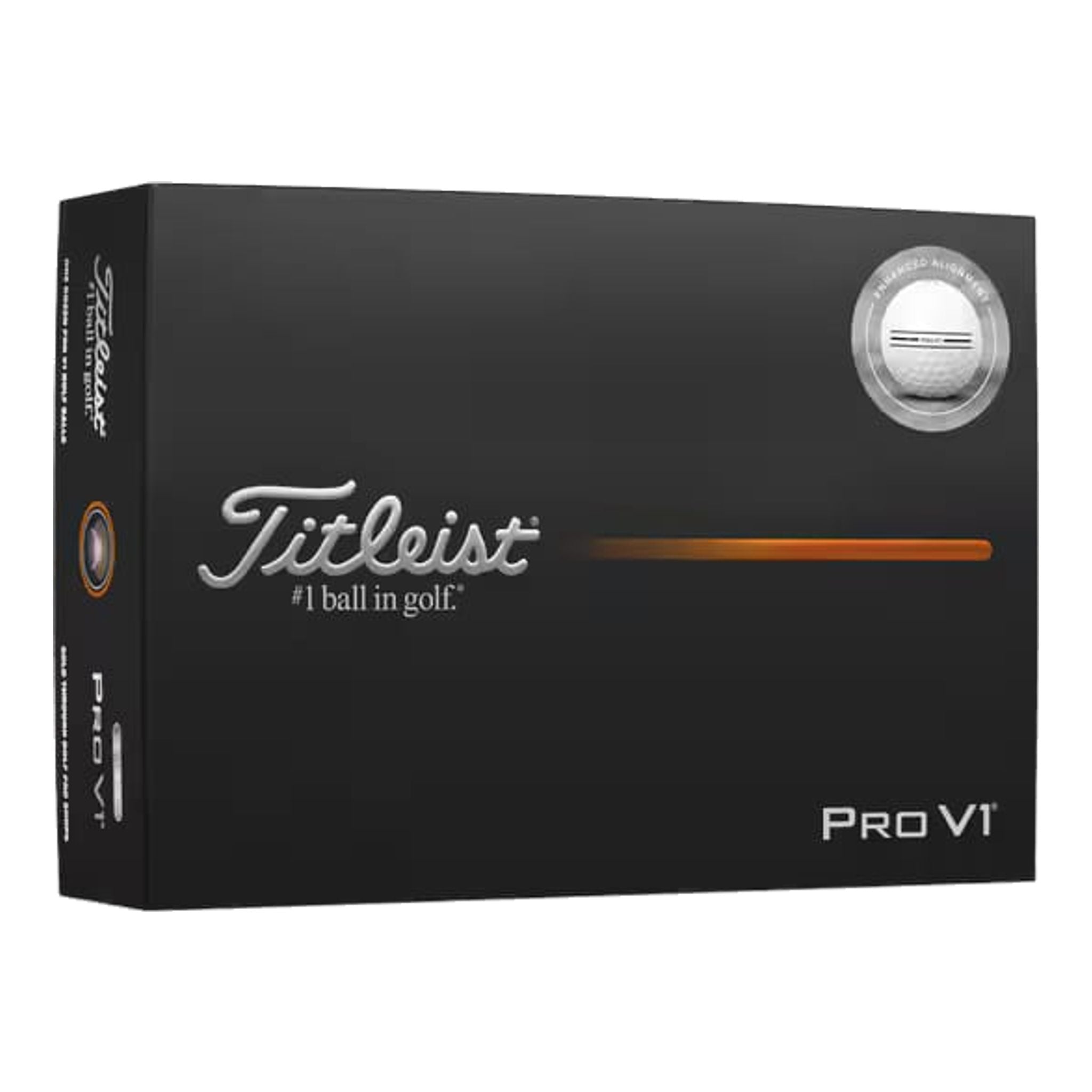 Balles de golf Titleist Pro V1 Elongated Alignment (2025)