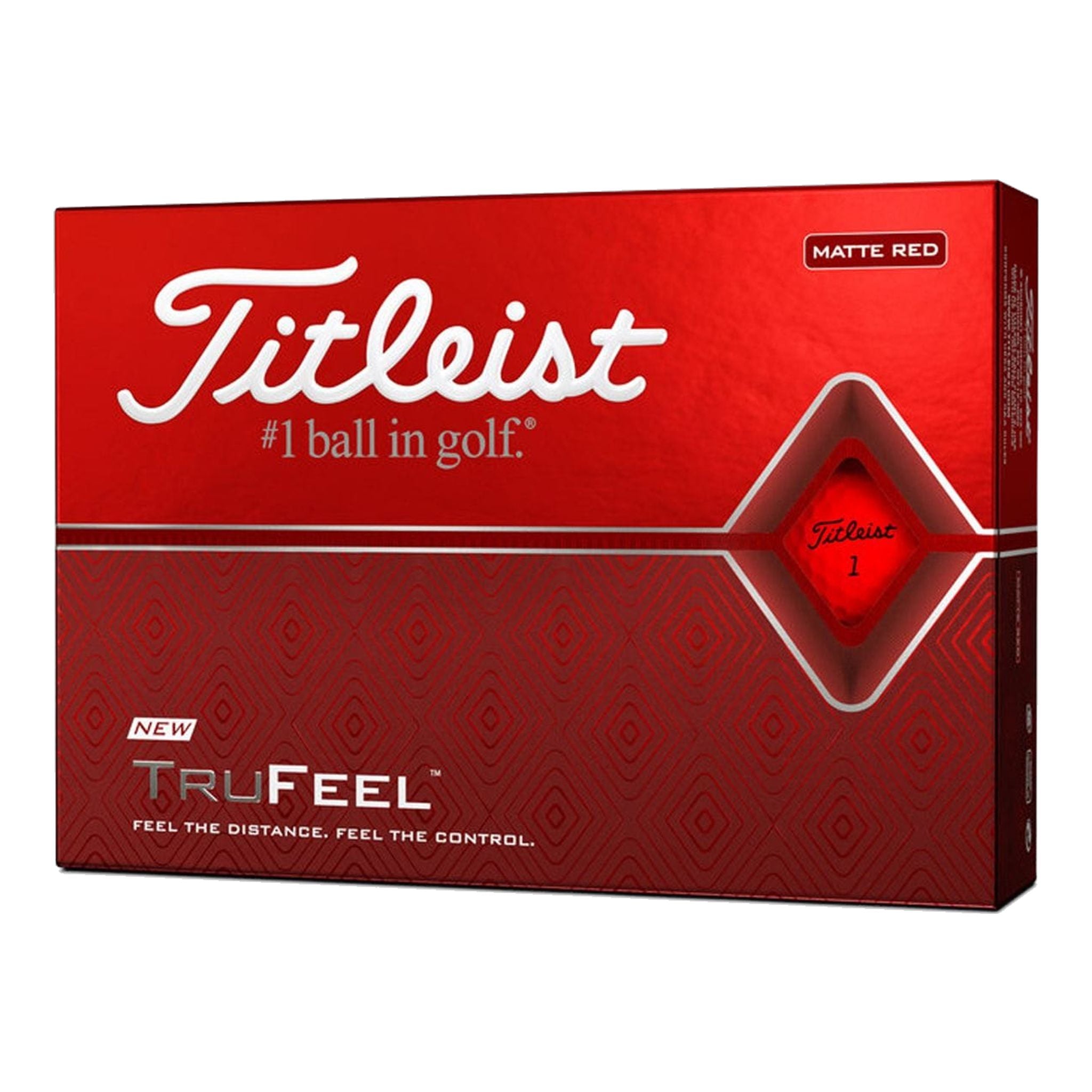 Titleist TruFeel (19) [12 balles] Rouge