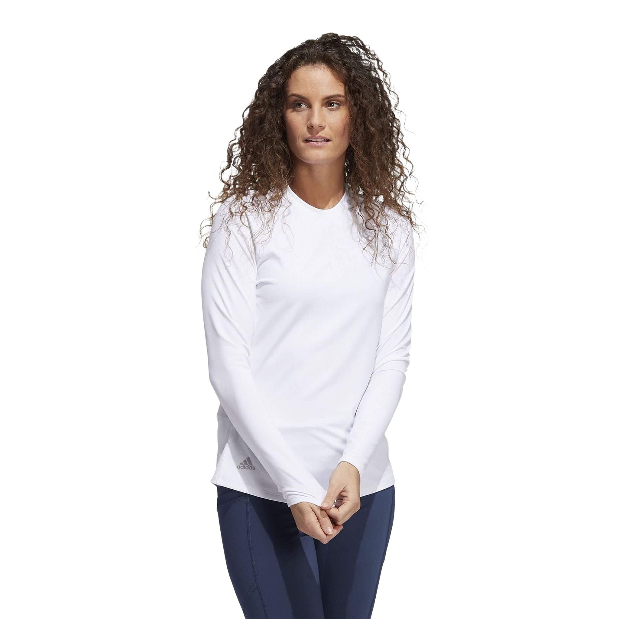 Sous-vêtement technique à manches longues Adidas Crew pour femme