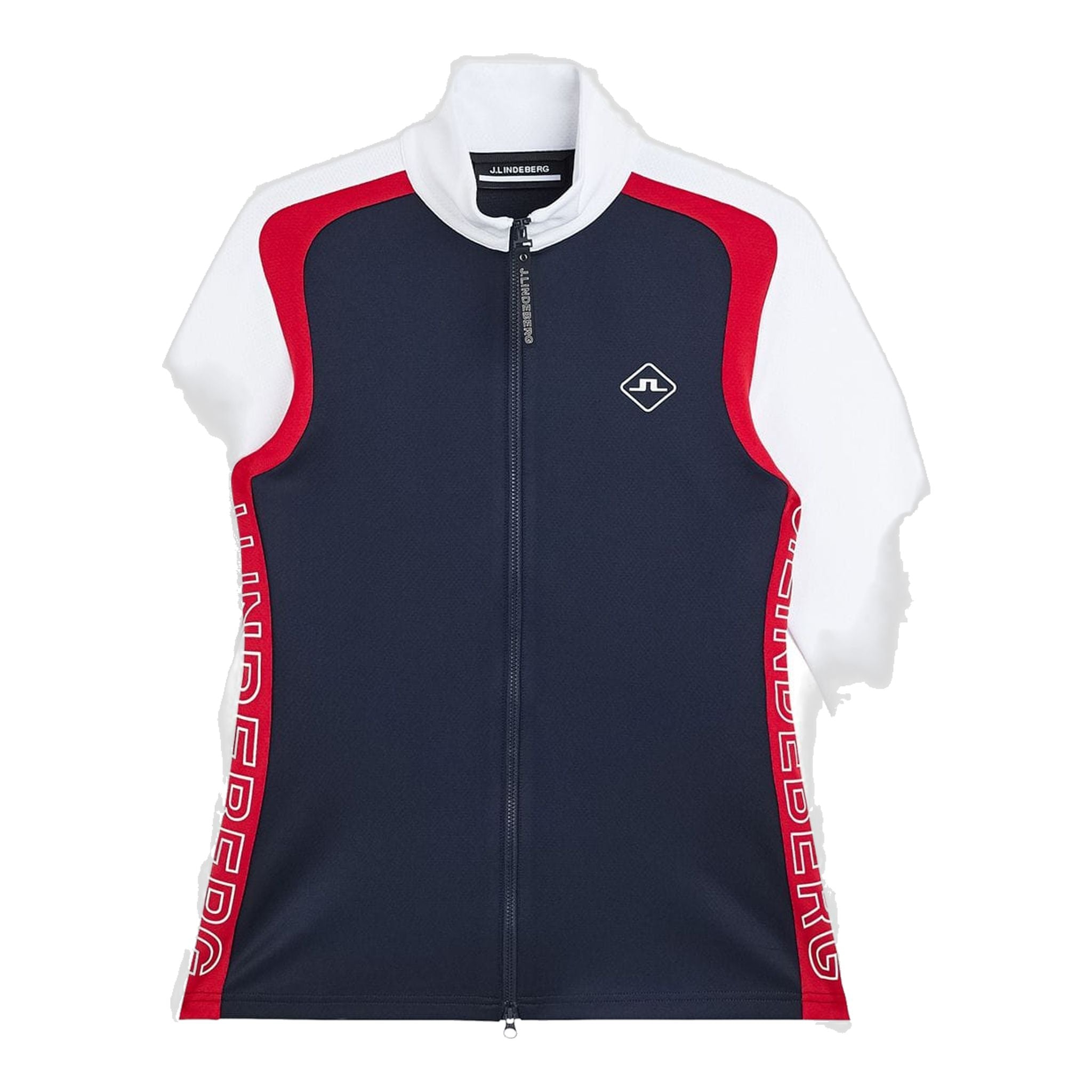 J. Lindeberg Solar Full Zip Mid Layer JL Navy Femme