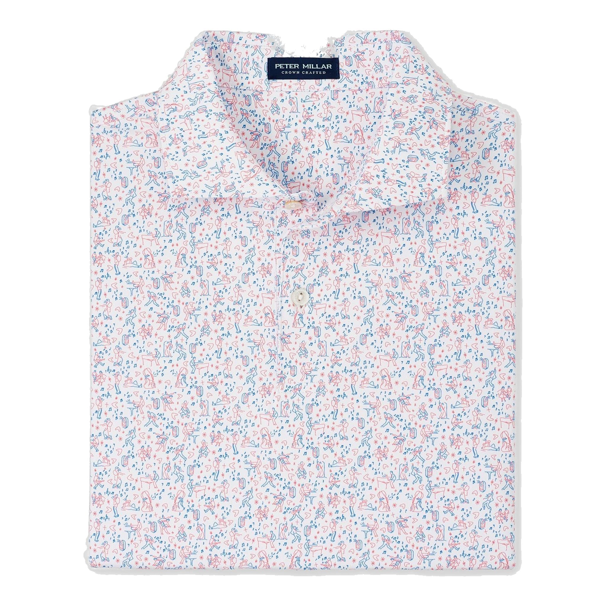 Polo Peter Millar East Coast Swing Performance Jersey pour homme