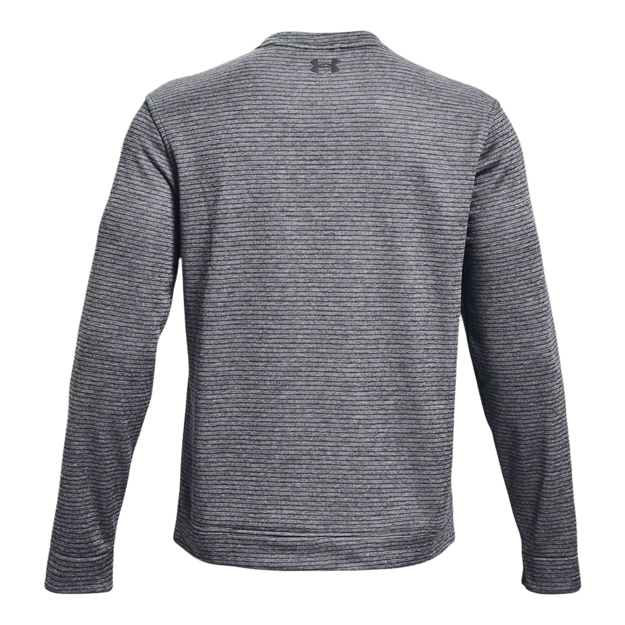 Pull polaire Under Armour à col rond gris pour homme