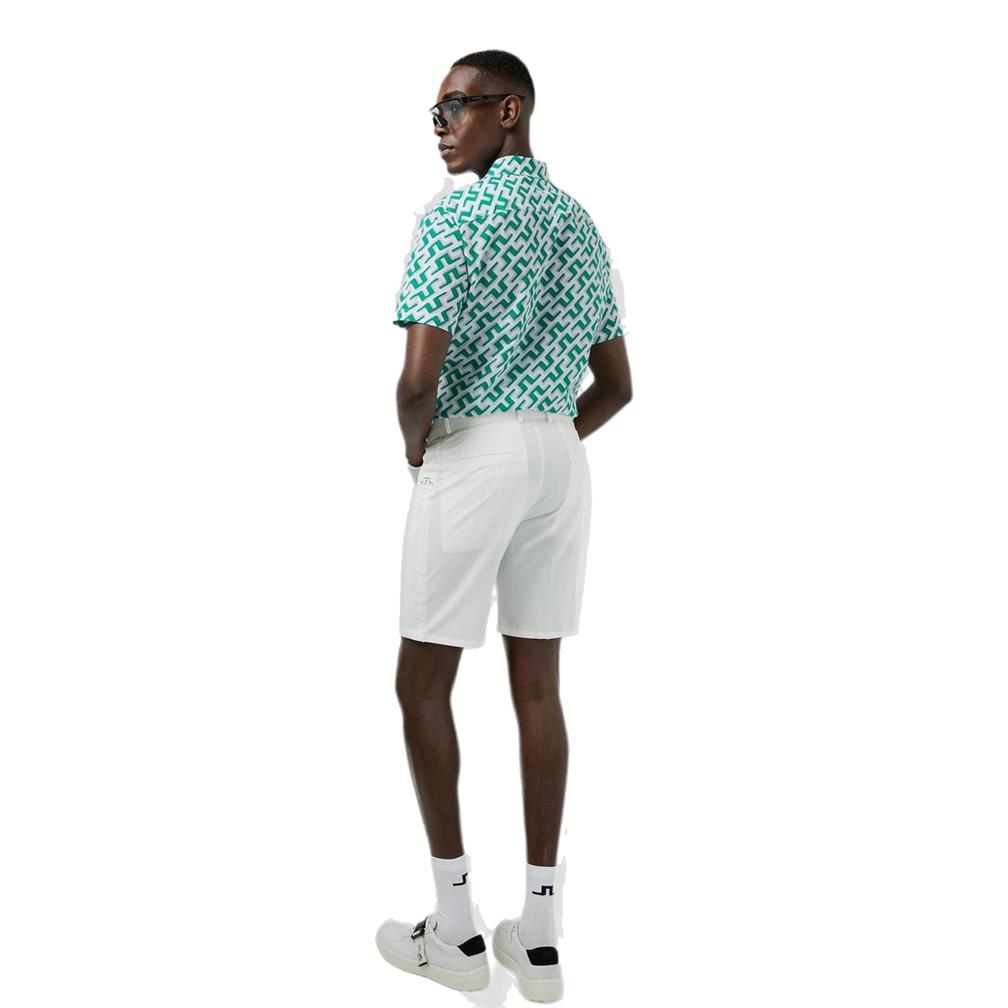 J. Lindeberg M Short Kim Blanc Homme